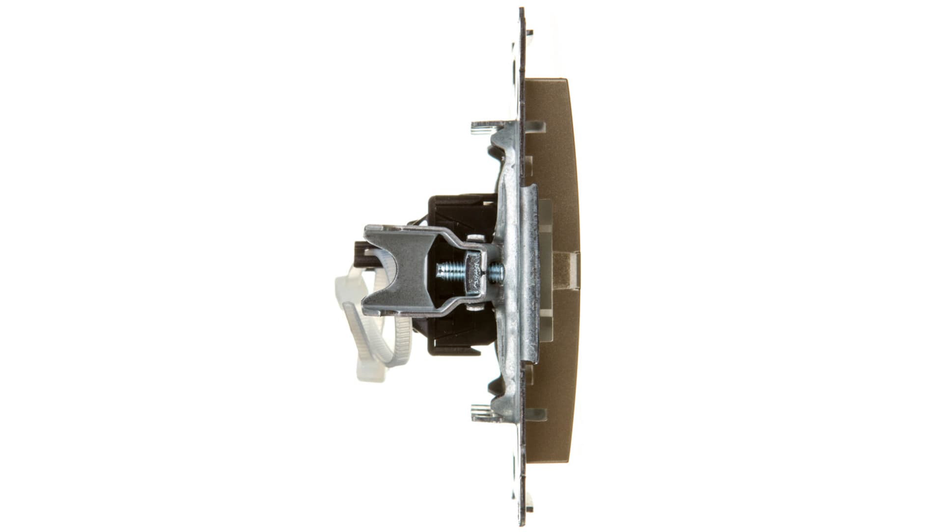 

Simon 54 Gniazdo komputerowe podwójne 2xRJ45 kat.6 z przesłoną złoty mat D62.01/44