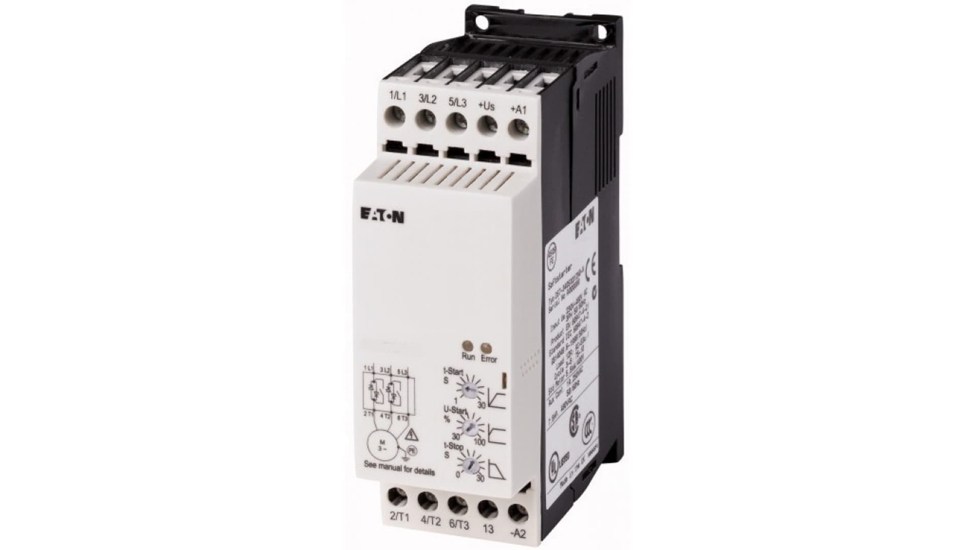

Softstart 3-fazowy 400VAC 9A 4kW/400V Uc=110/230V AC DS7-342SX009N0-N 134928