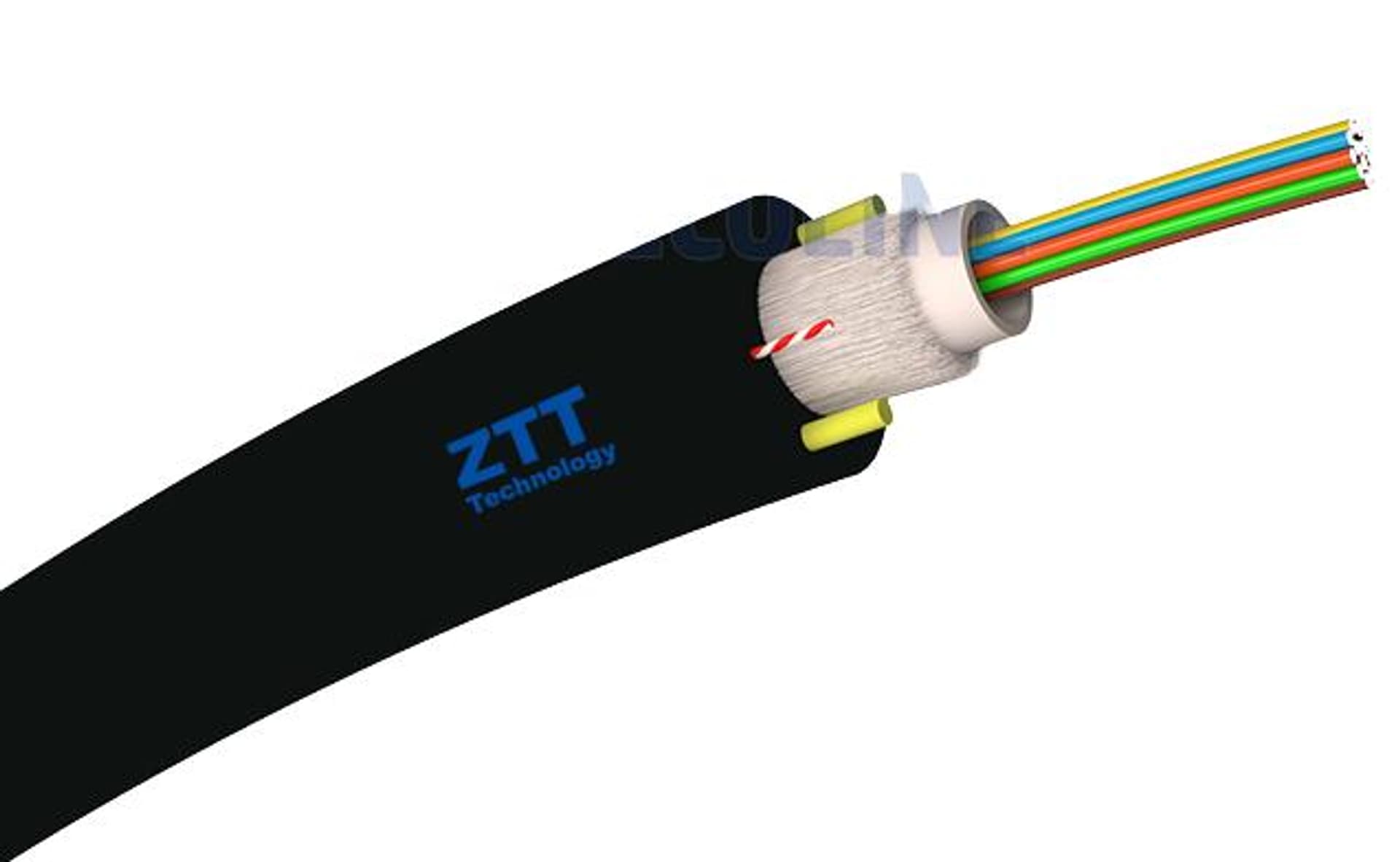 

Kabel światłowodowy ZTT 4J uniwersalny jednotubowy 5.2 mm, G.652D