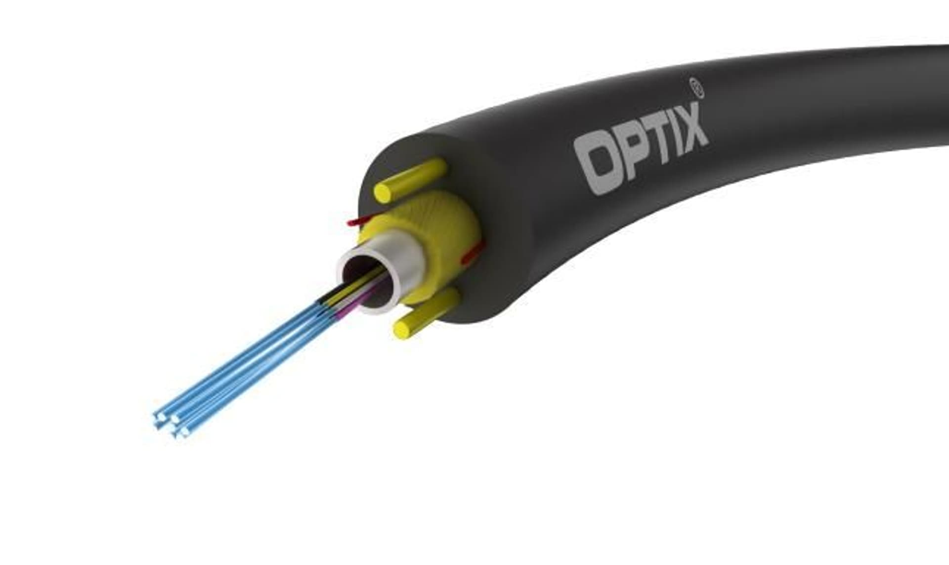 

Kabel światłowodowy Aramid Z-XOTKtcdD 4J ITU-T G.652D 1.2kN (SPAN 80m)