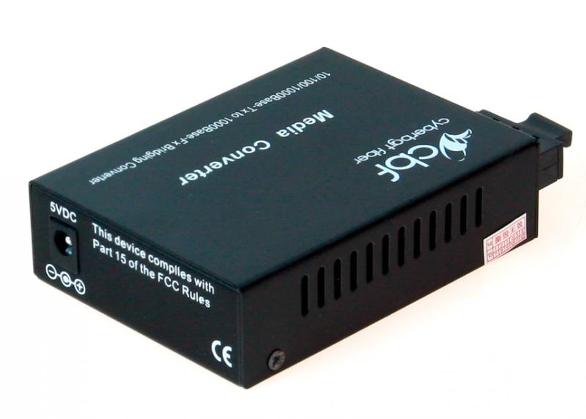 

Media konwerter CBF SC/PC SM 1310nm duplex RJ-45 10/100/1000Mbps, 20km