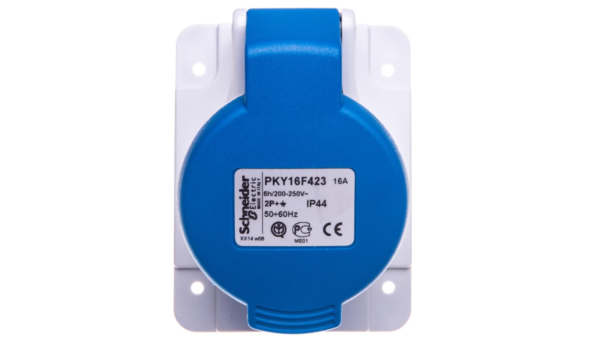 

Gniazdo tablicowe 3P 16A 230V niebieskie IP44 PKY16F423