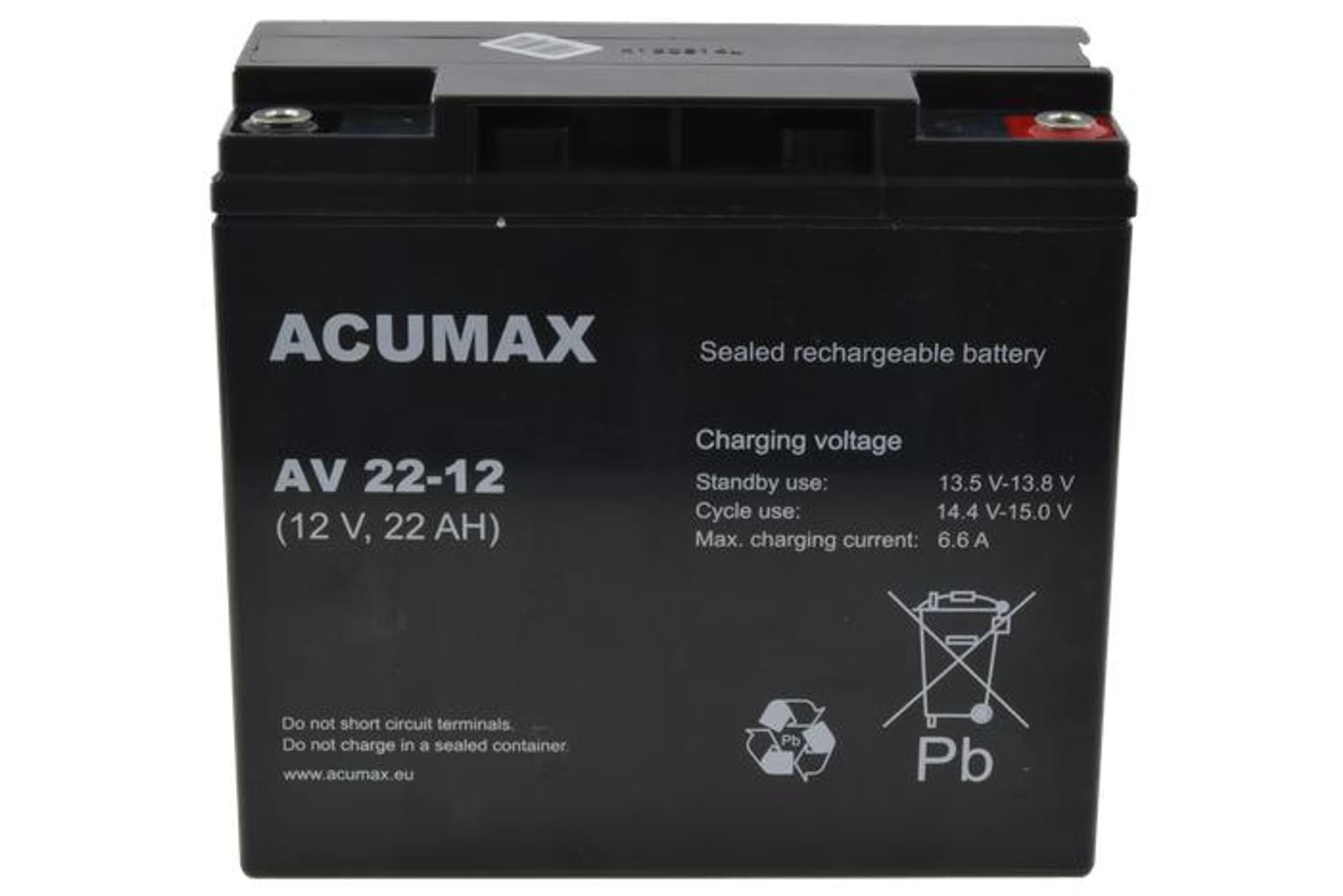 

Akumulator AGM ACUMAX AV 22-12 12V 22Ah