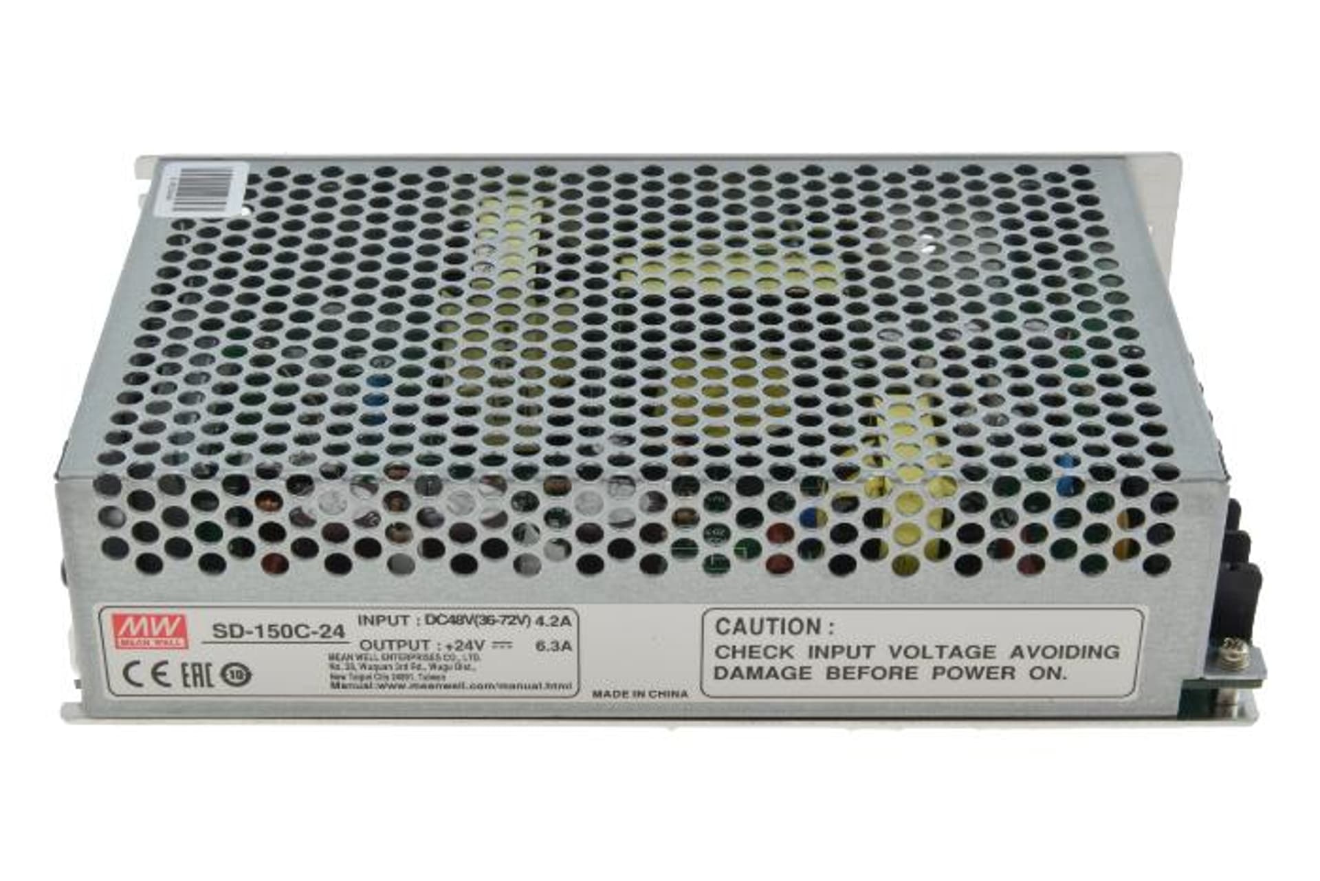 

Przetwornica DC/DC Mean Well PS SD-150C-24, 36~72VDC -->23 ~ 30VDC, 150W