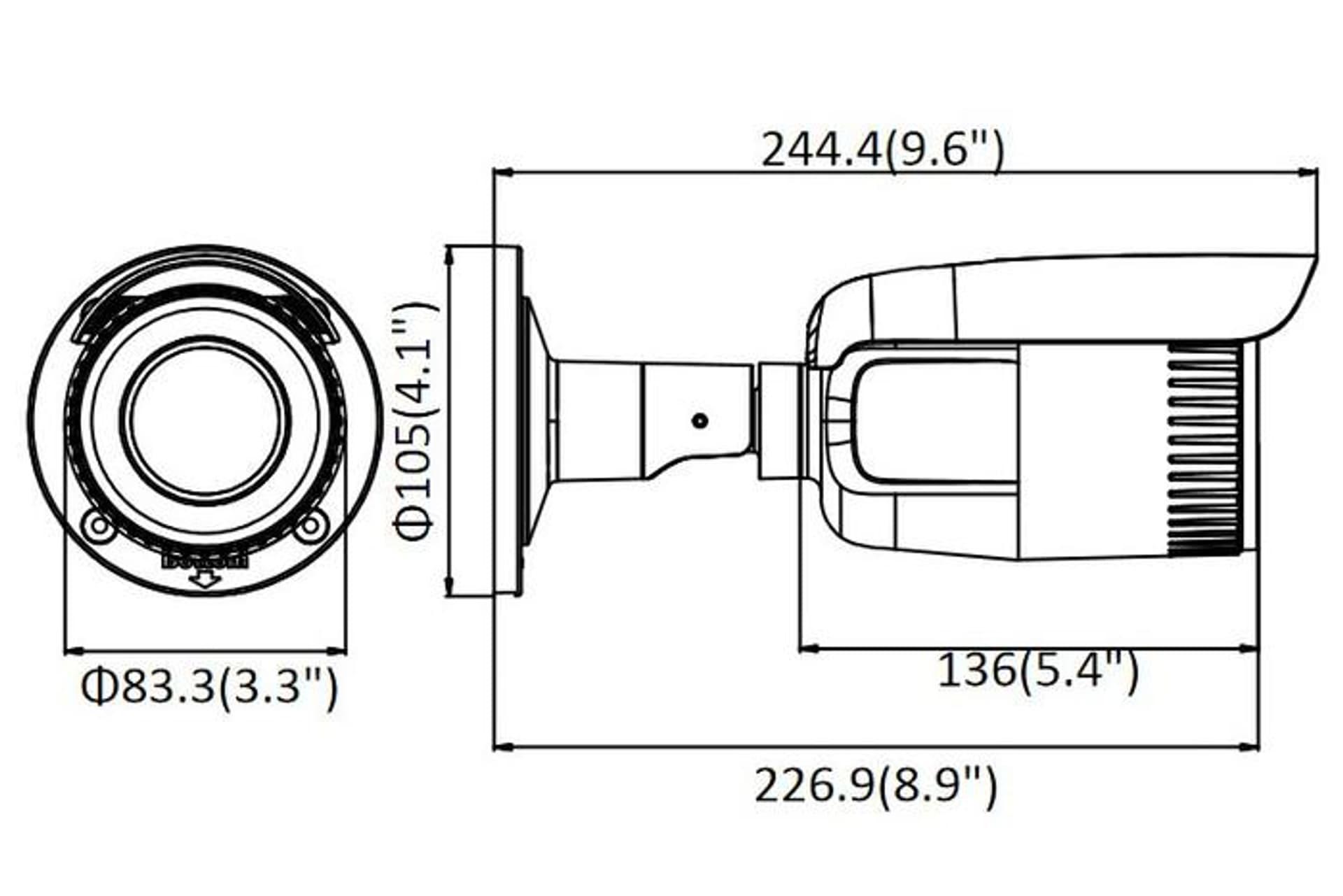 

Kamera IP HQ-MP402812KLT-IR-MZ 4Mpix