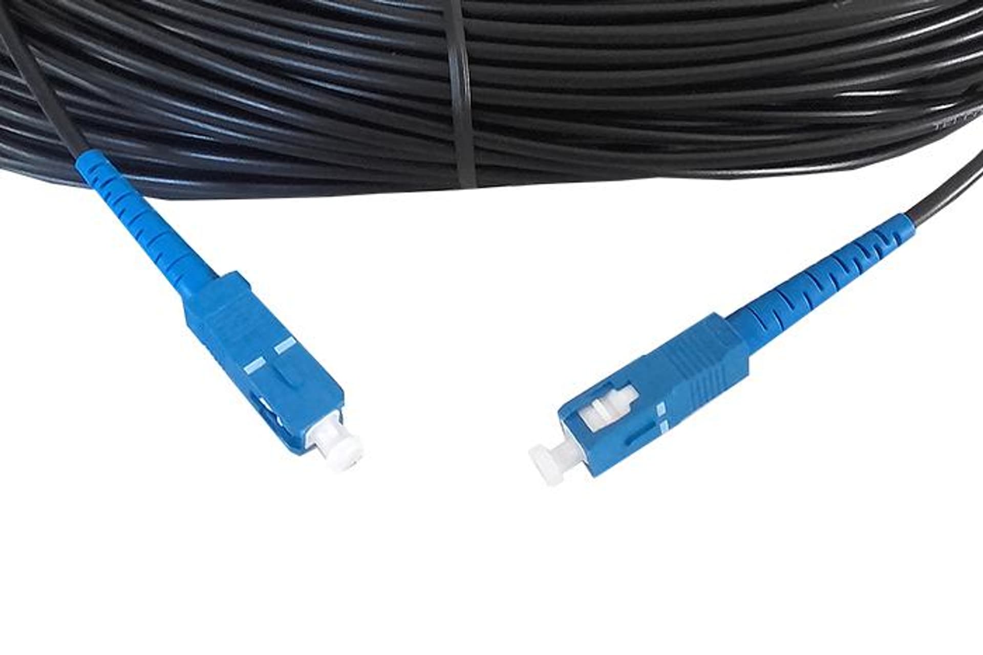 

Patchcord samonośny SC/PC-SC/PC SM simplex G.657A2 100m