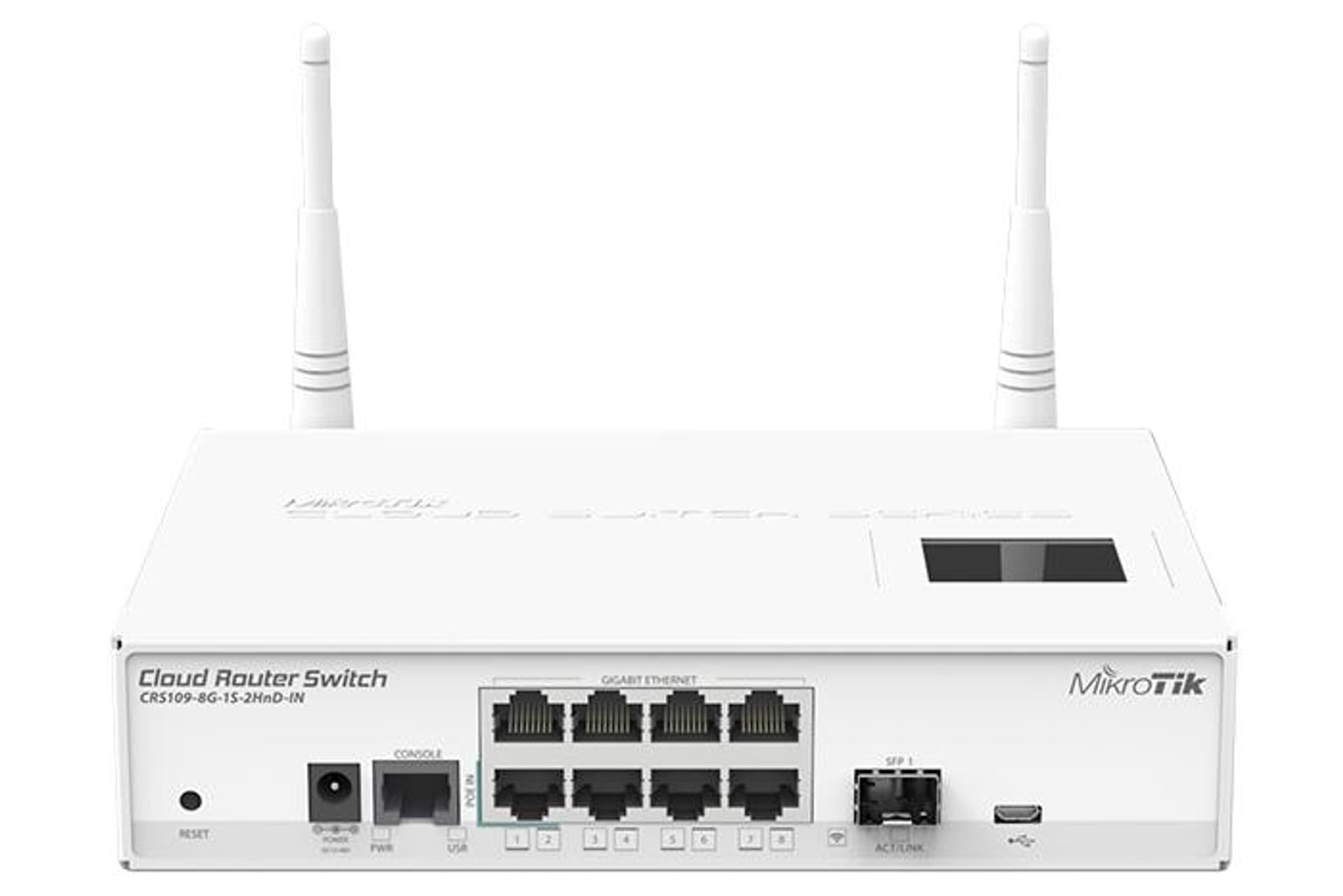 

MikroTik Cloud Router Switch CRS109-8G-1S-2HnD-IN