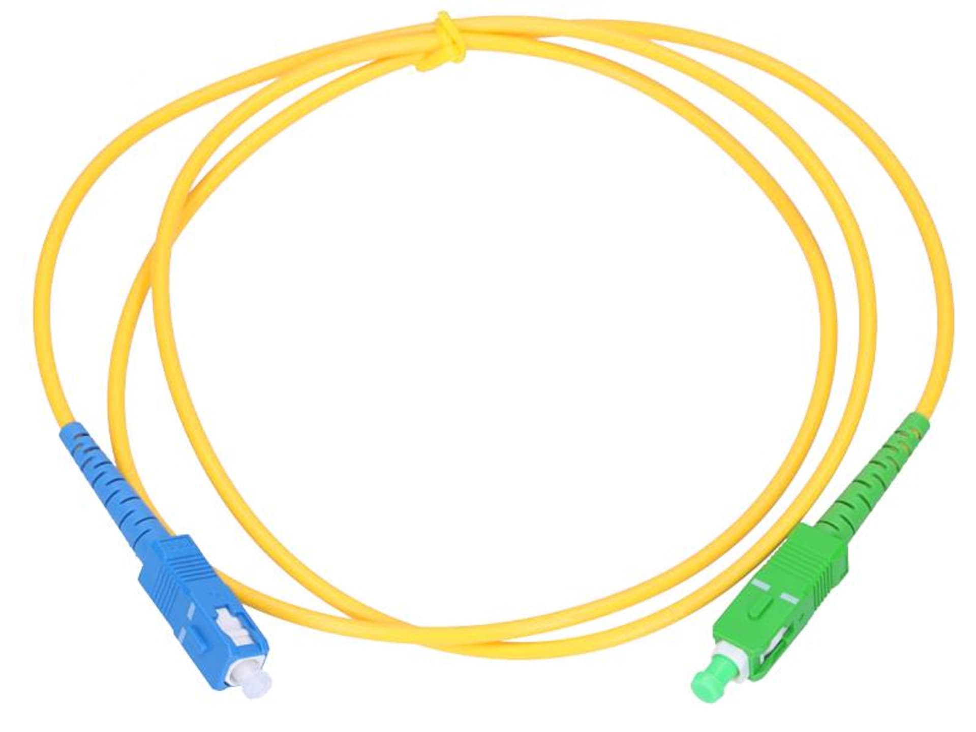 

CBF Patchcord SC/PC-SC/APC SM simplex G.652D 2m