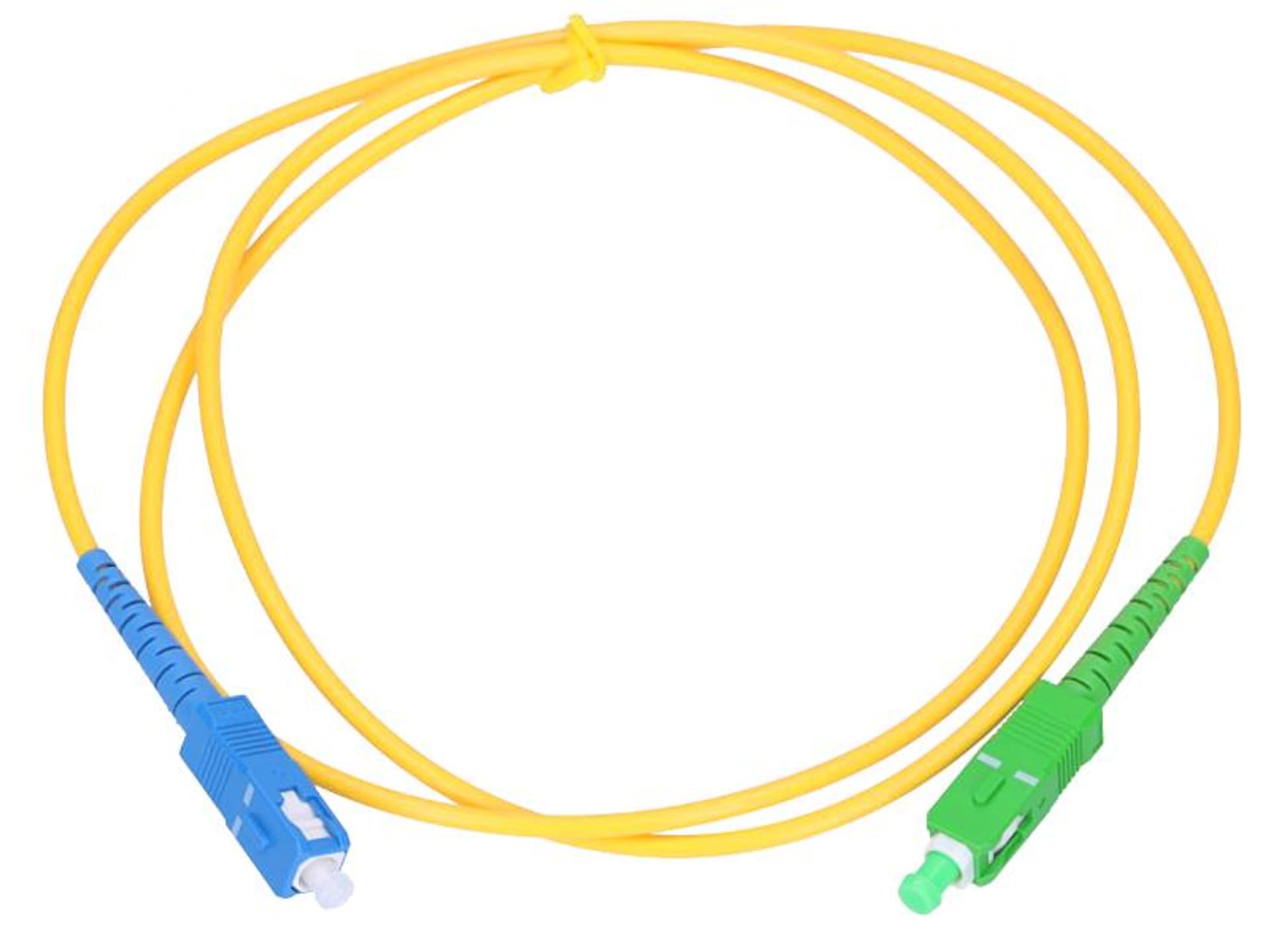

CBF Patchcord SC/PC-SC/APC SM simplex G.657A 3m