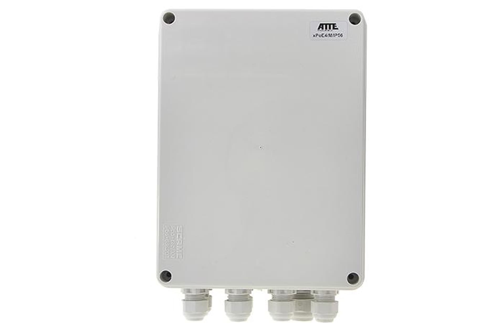 

Switch PoE 6 portów (4xPoE + 2xLAN) w obudowie IP56 z zasilaczem 48V/2A, 4xpoe + 2xlan) w obudowie ip56 z zasilaczem 48v/2