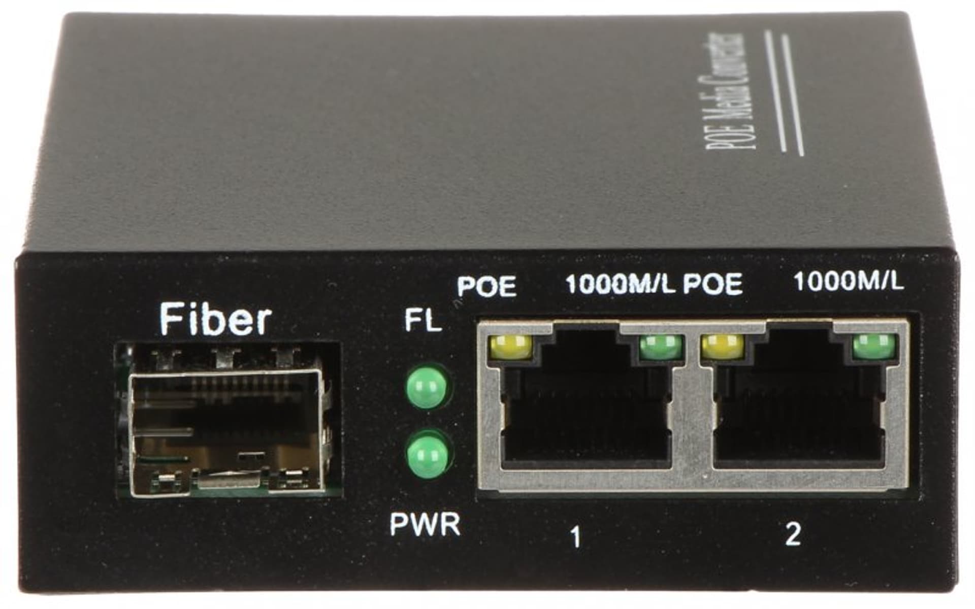 

Media konwerter switch 1x SFP 2x RJ45 PoE 10/100/1000 802.3af/at