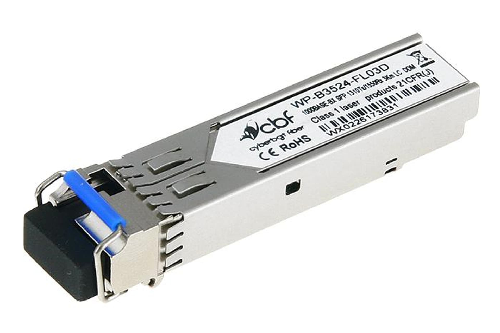 

Moduł SFP WDM 1,25Gb SM Tx=1310nm 3km LC simplex DDM (CISCO)