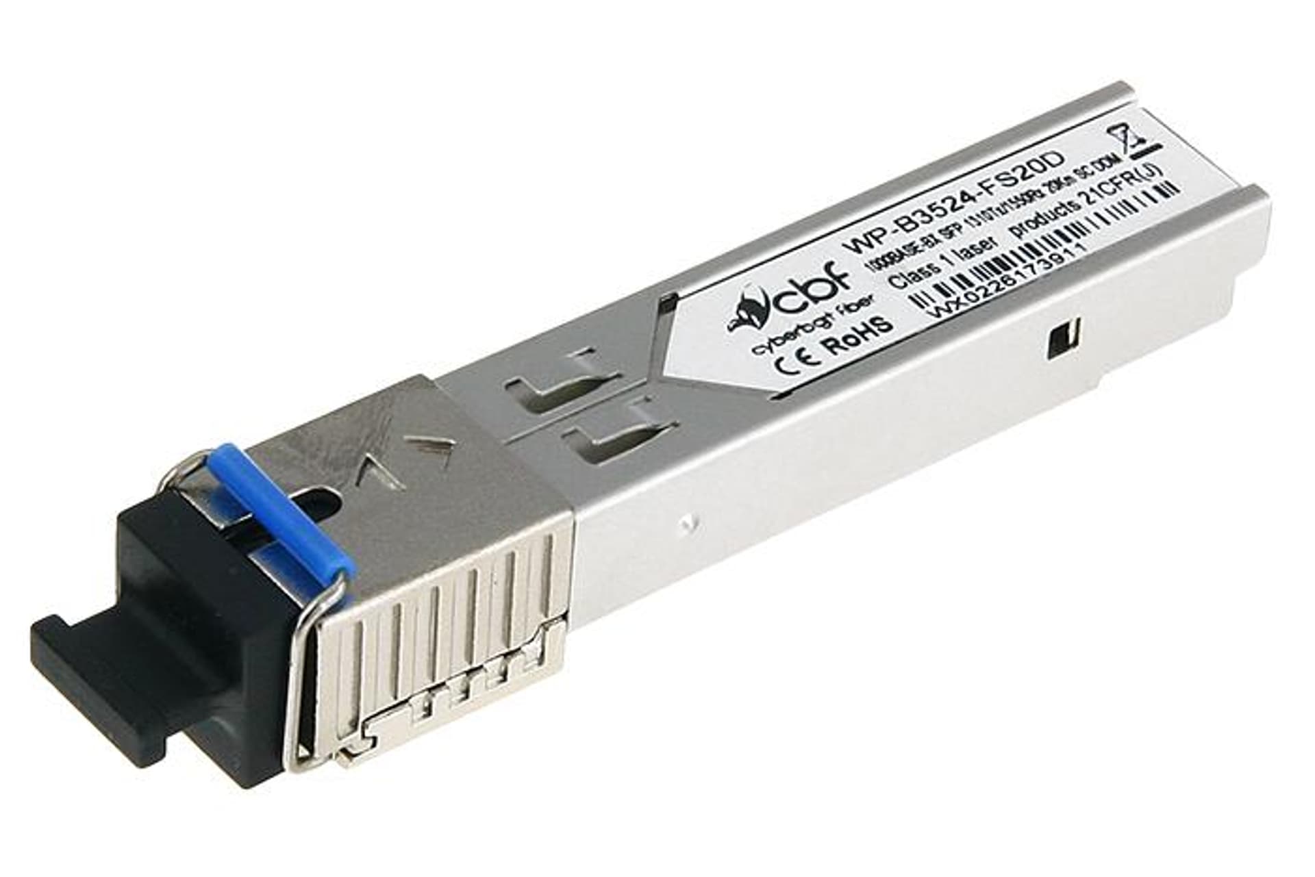 

Moduł SFP WDM 1,25Gb SM Tx=1310nm 20km SC simplex DDM (HP Aruba)