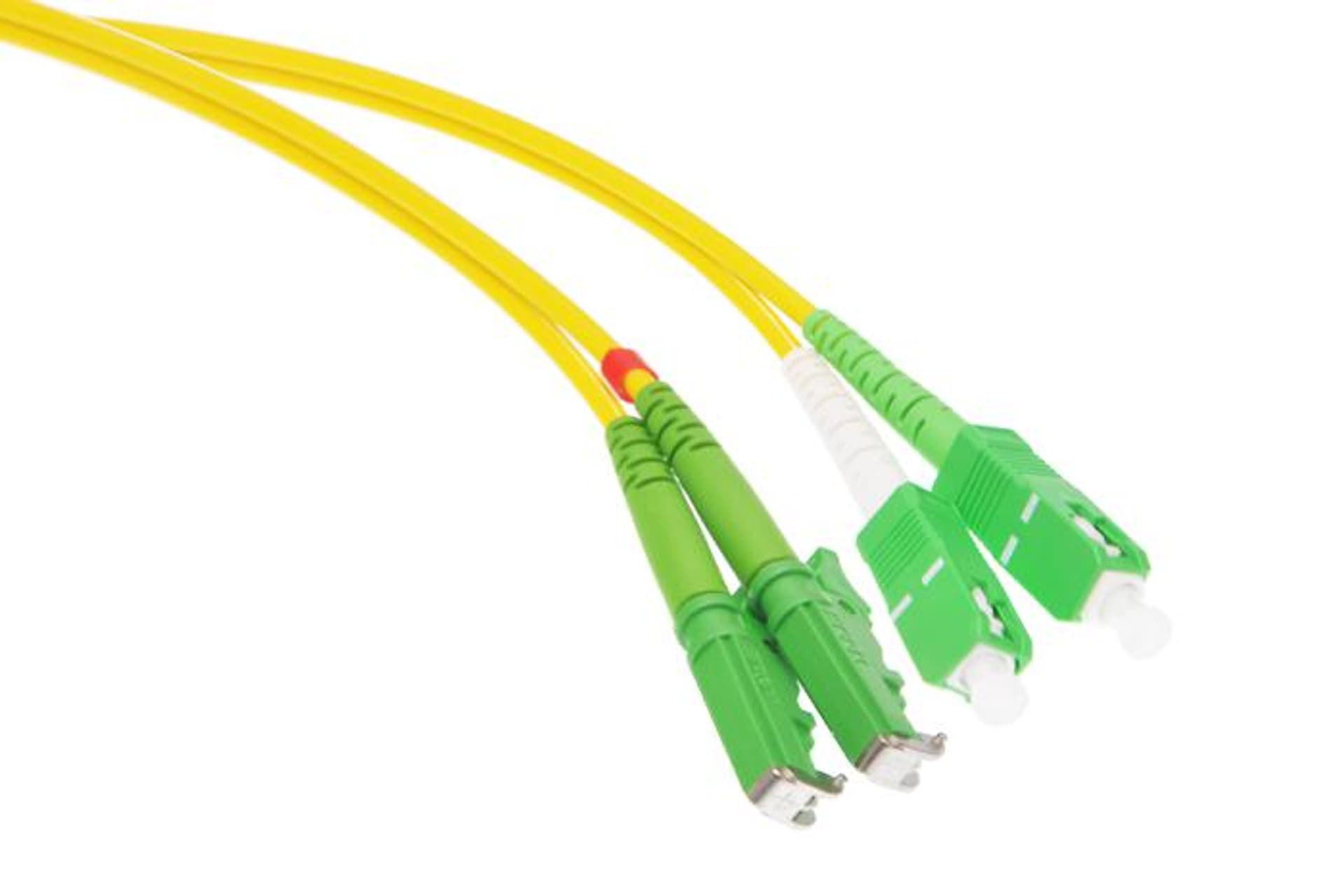 

Patchcord E2000/APC-SC/APC duplex G.652D 2m