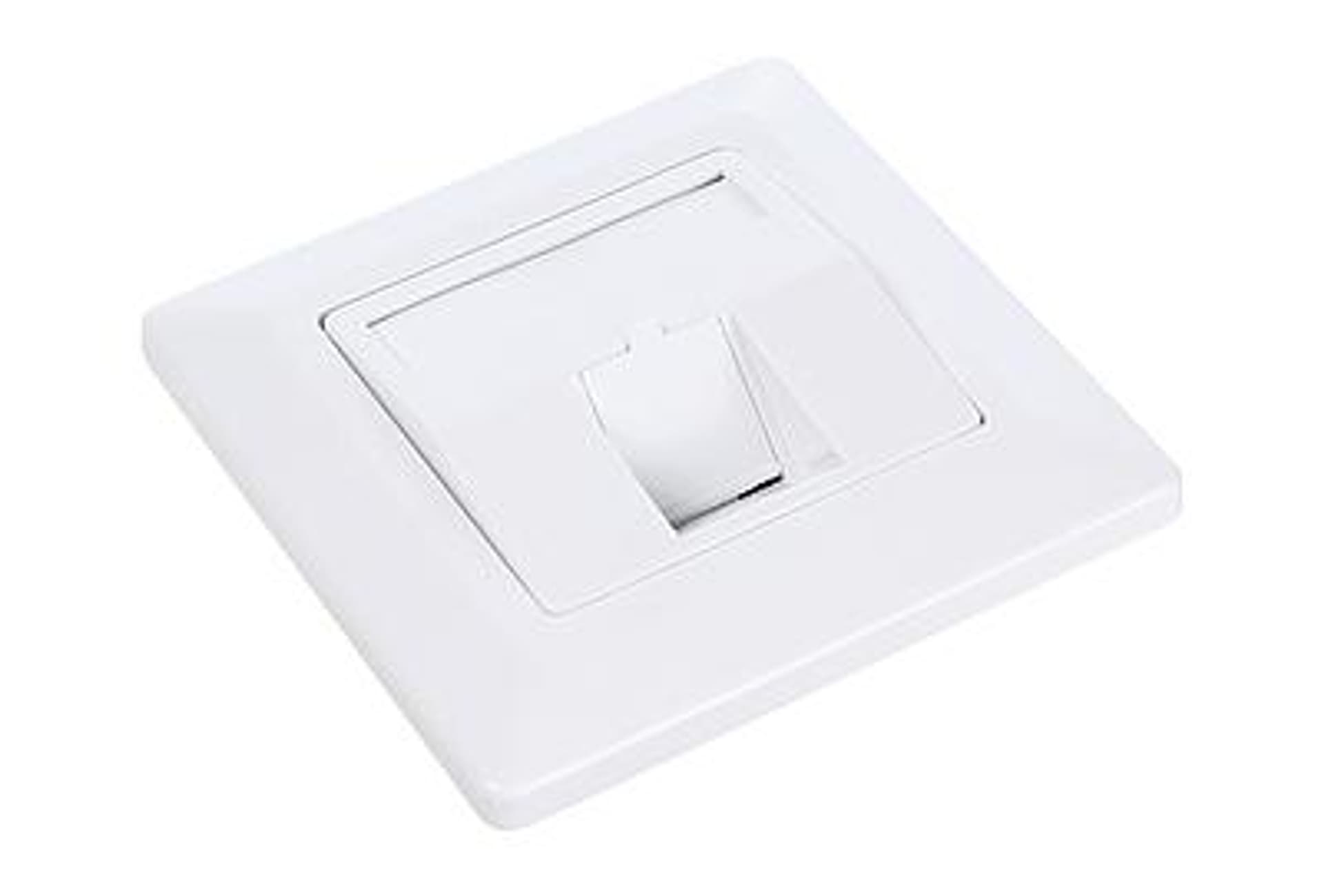 

Gniazdko modularne Solarix na 1 keystona podtynkowe białe SX9-1-0-WH