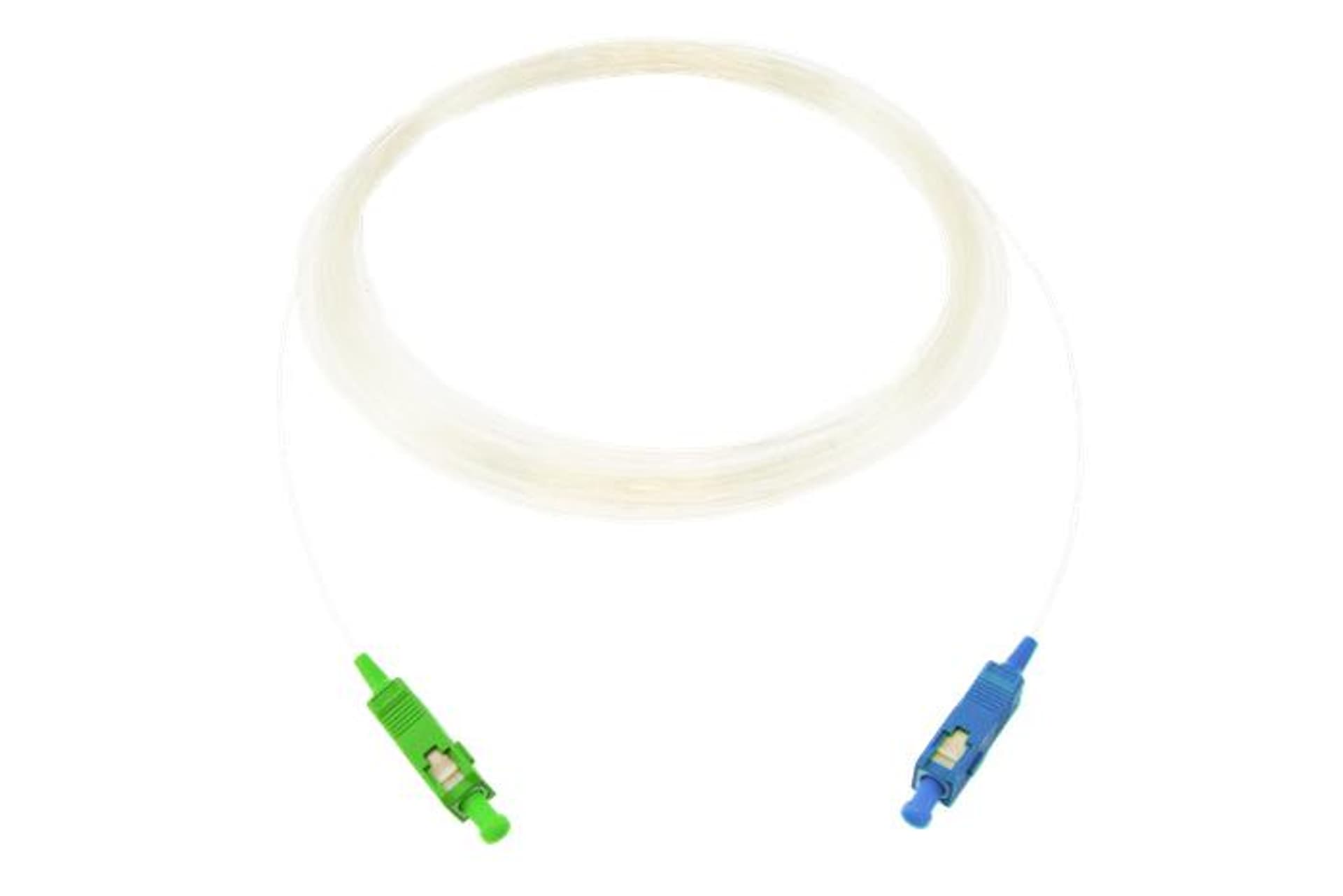 

CBF Patchcord SC/APC-SC/PC SM simplex G.657B3 15m przezroczysty (GHOST)