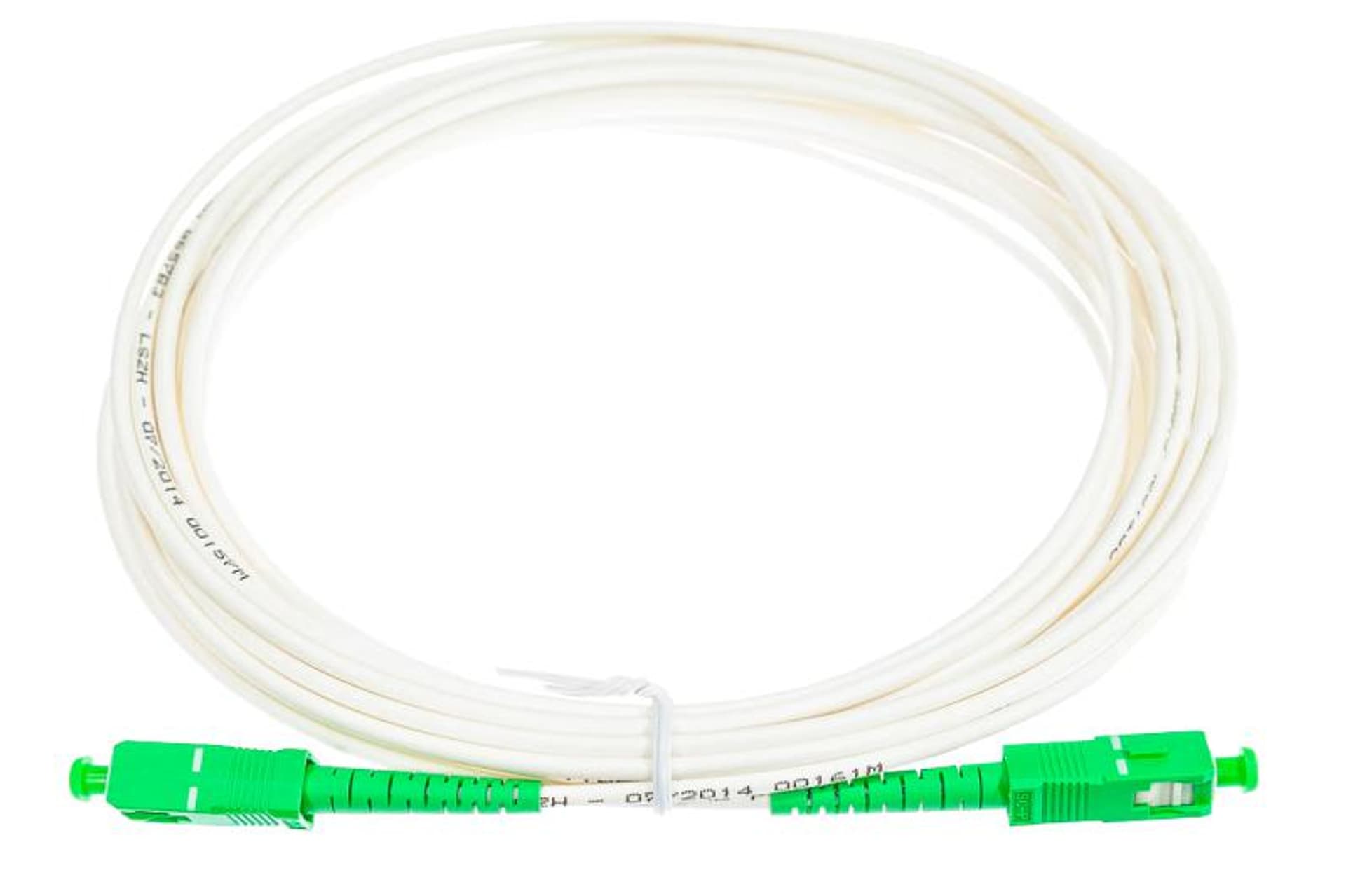 

CBF Patchcord SC/APC-SC/APC SM simplex G.657A2 10m biały