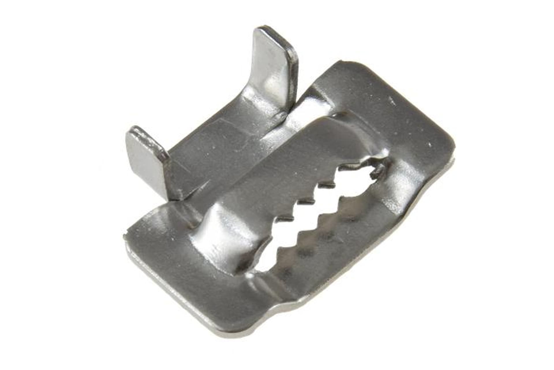 

Klamry do taśmy stalowej 10mm z ząbkami (100szt)