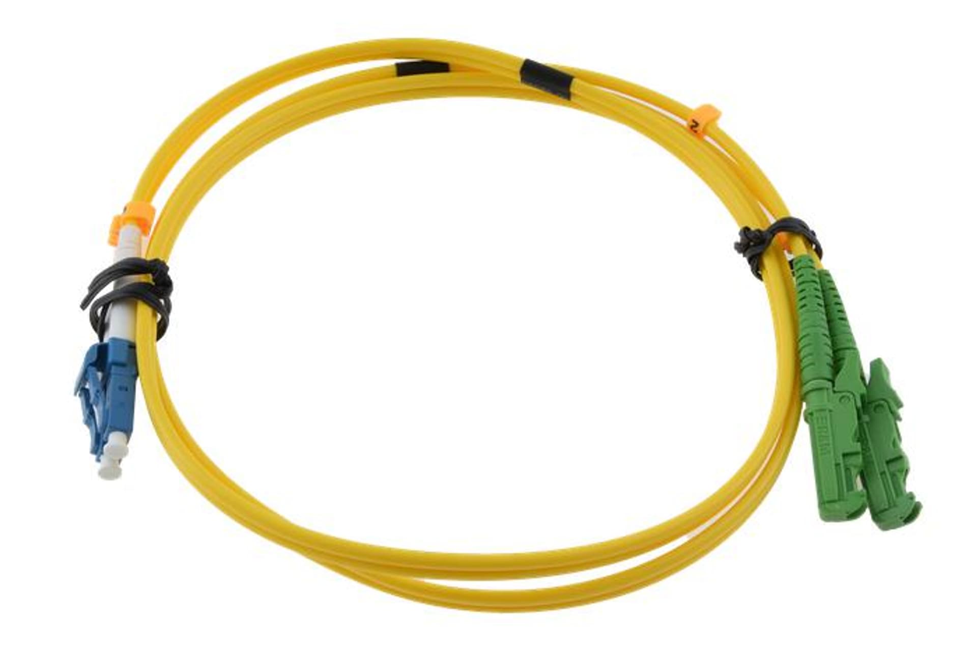 

Patchcord E2000/APC-LC/PC duplex G.652D 1m