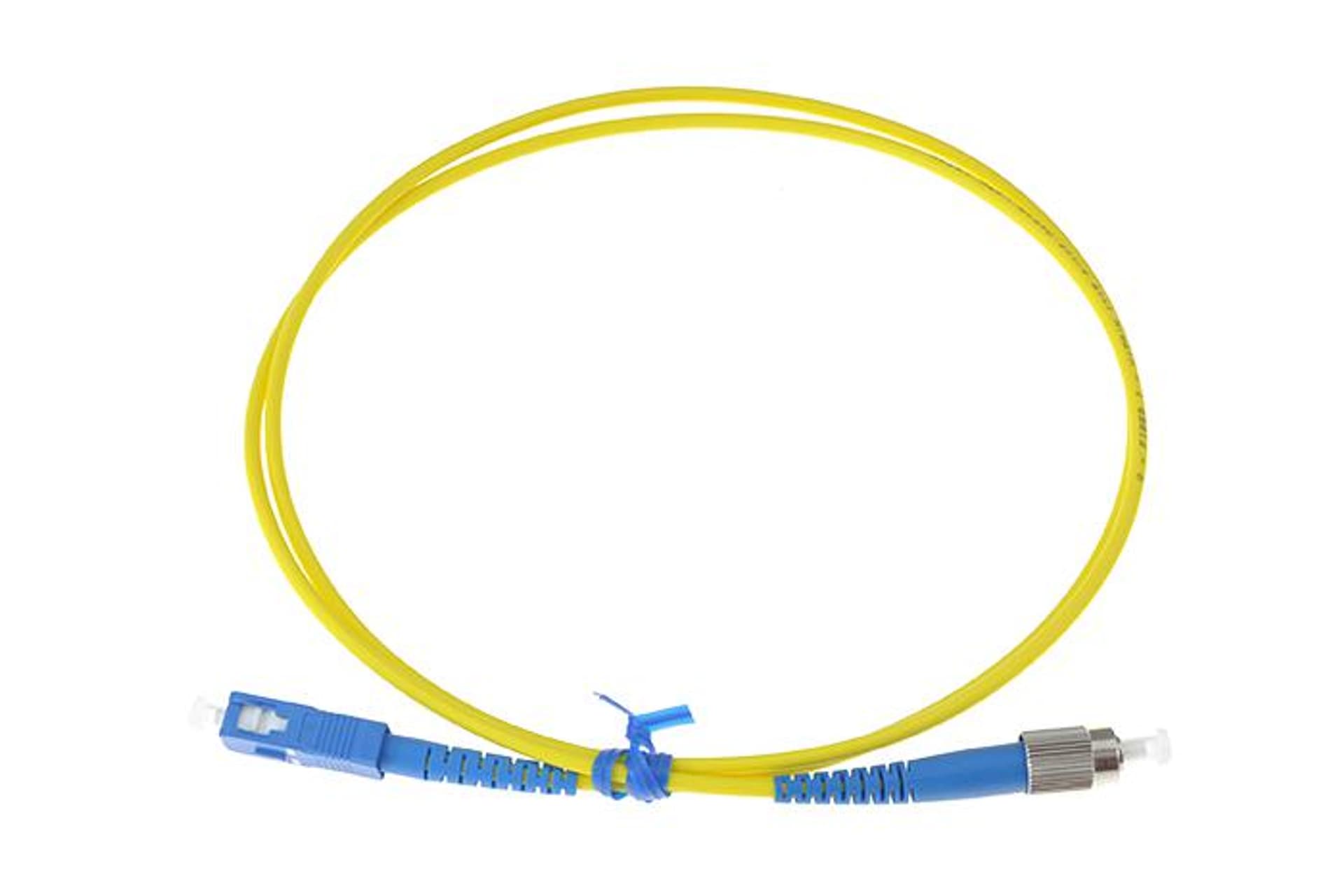 

Patchcord pomiarowy SC/PC-FC/PC SM simplex 1m