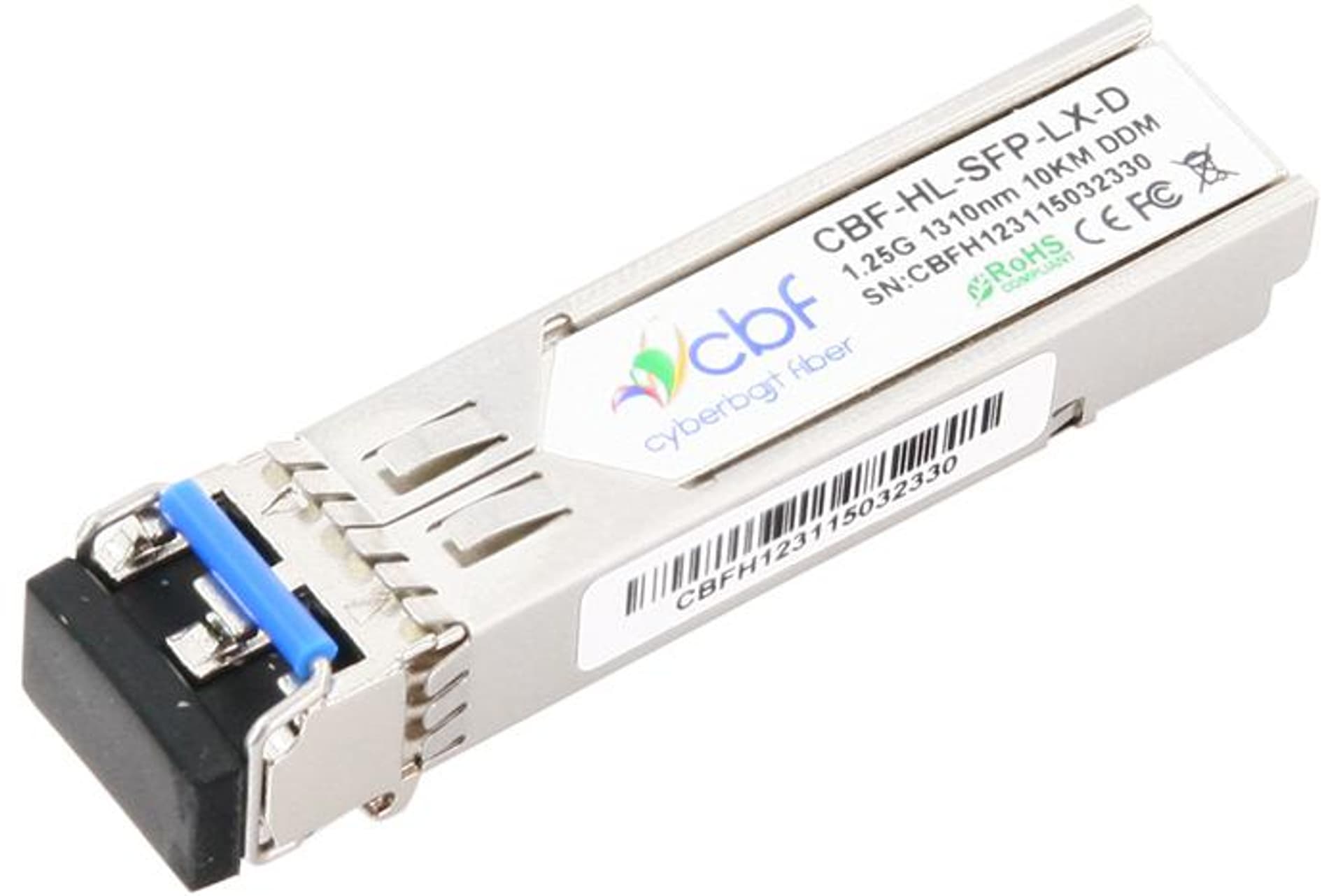

CBF Moduł SFP 1,25Gb MM 1310nm 2km LC duplex DDM