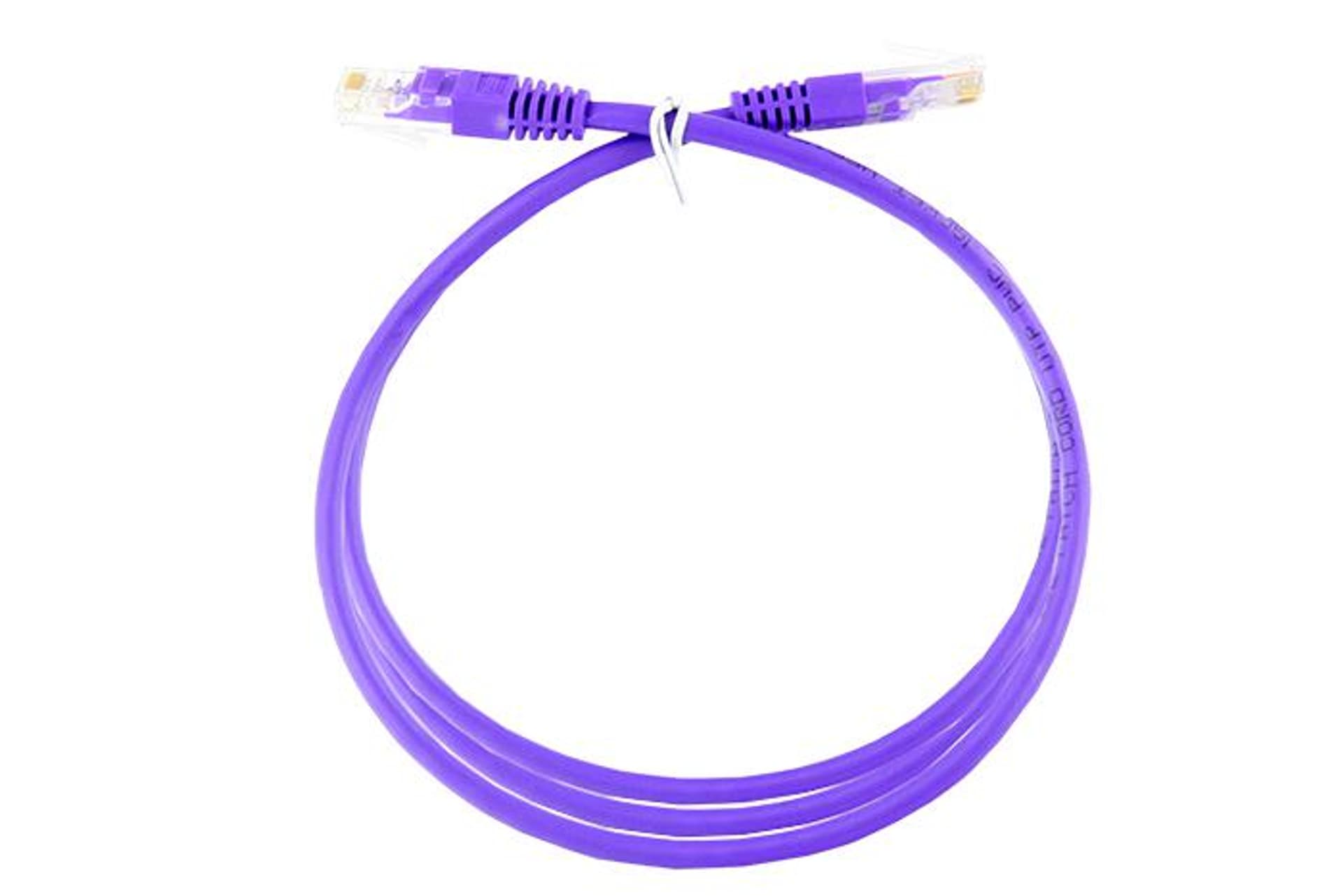 

Patchcord FTP Kategorii 6 0.25m fioletowy