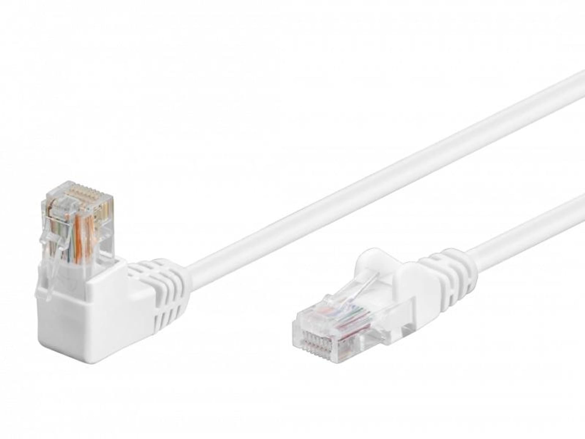 

Patchcord UTP Kategorii 5e 1m kątowy