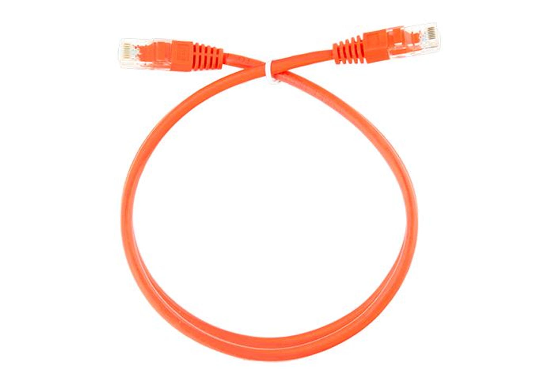 

Patchcord UTP Kategorii 5e 1m pomarańczowy