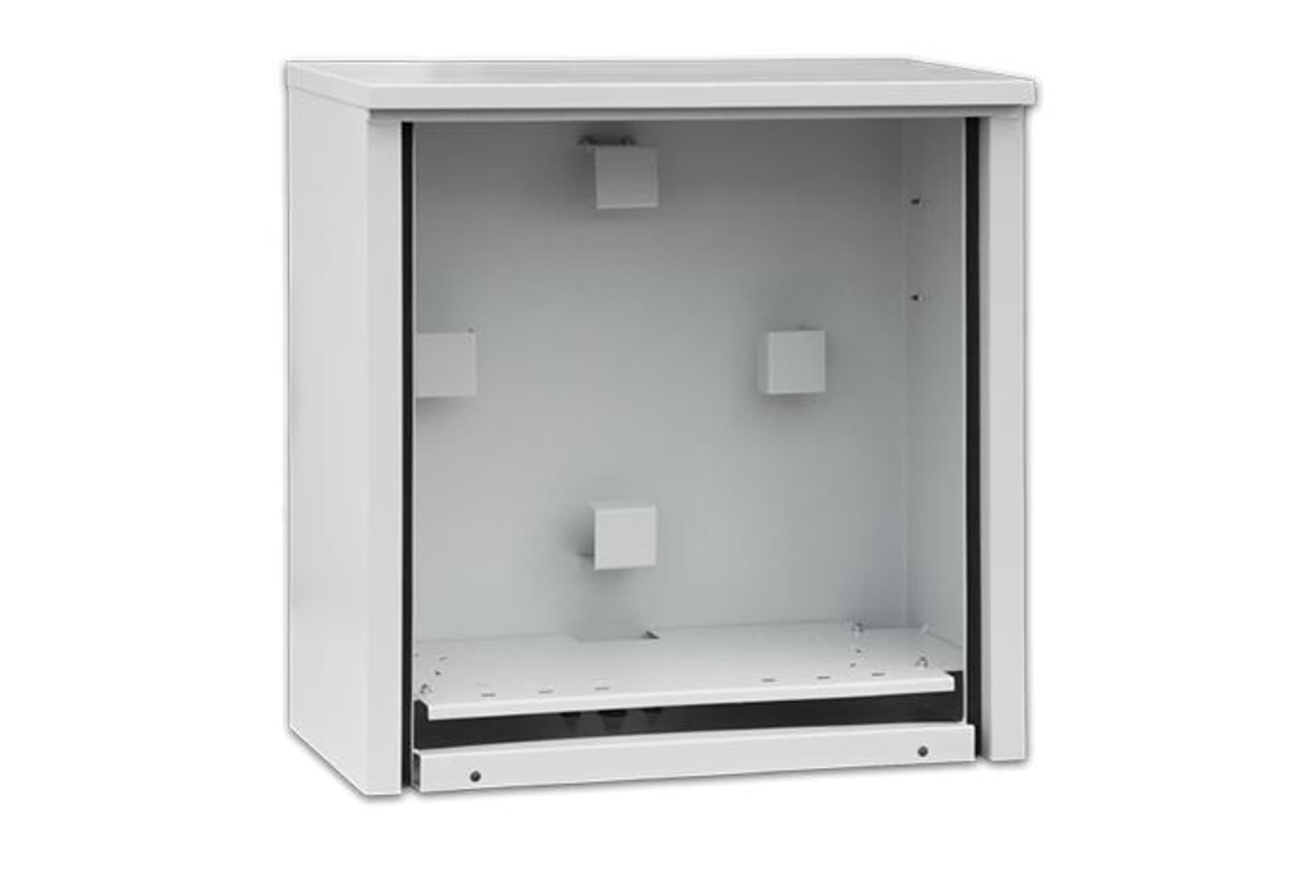 

Szafa zewnętrzna MZ-62/61/30 L wisząca rack 5U (6x SC simplex, zapas kabla)
