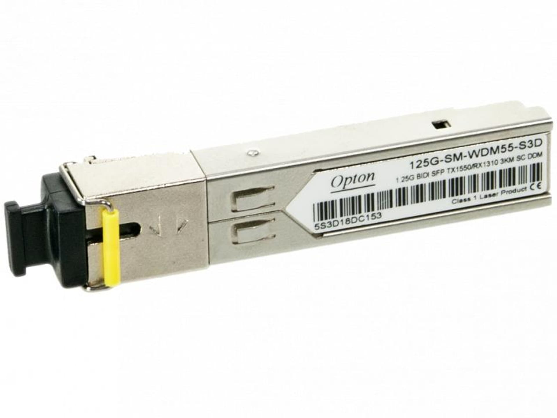 

Opton 1,25G WDM SFP TX1550/RX1310 SM SC 3km DDM