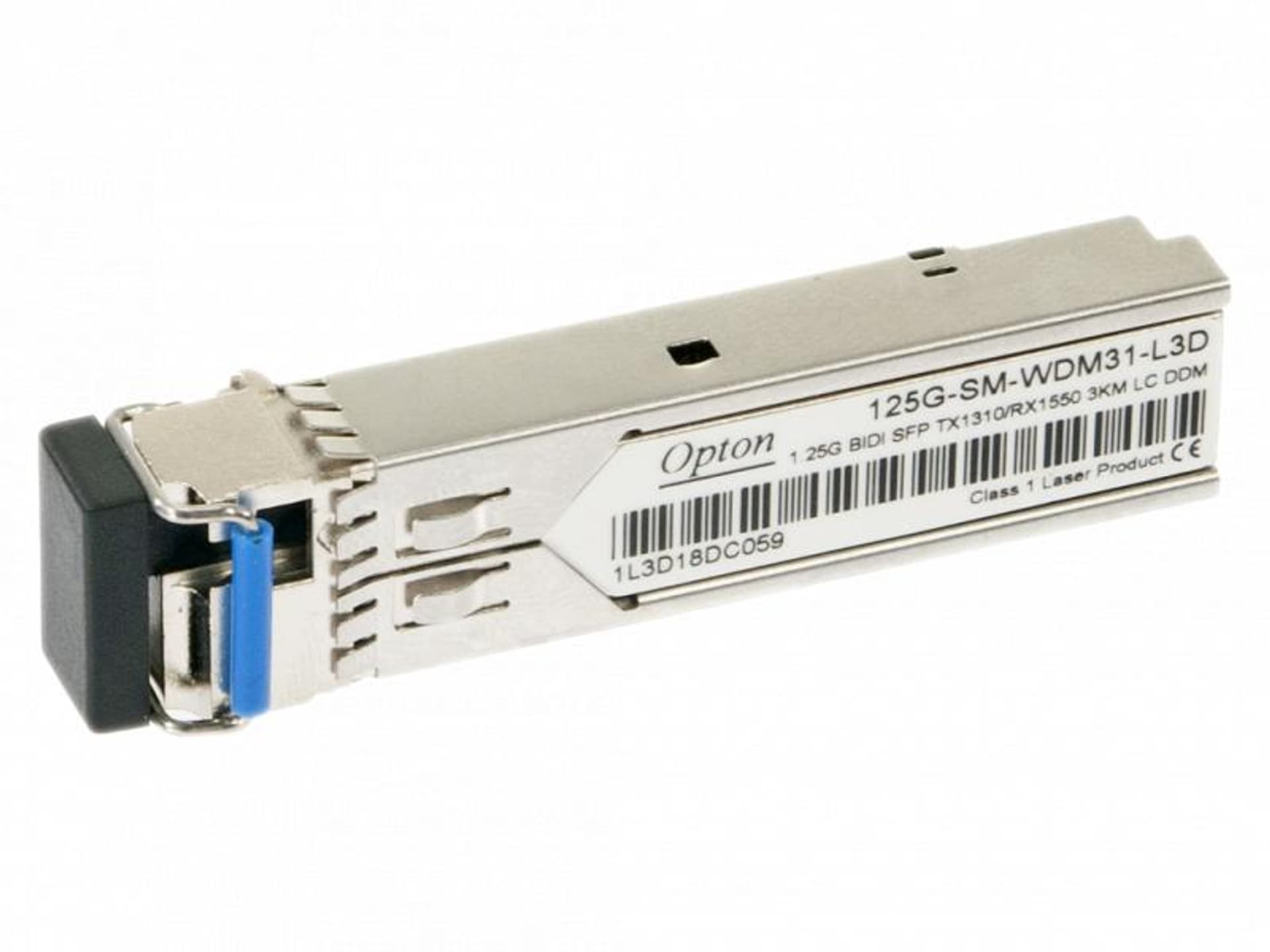 

Opton 1,25G WDM SFP TX1310/RX1550 SM LC 3km