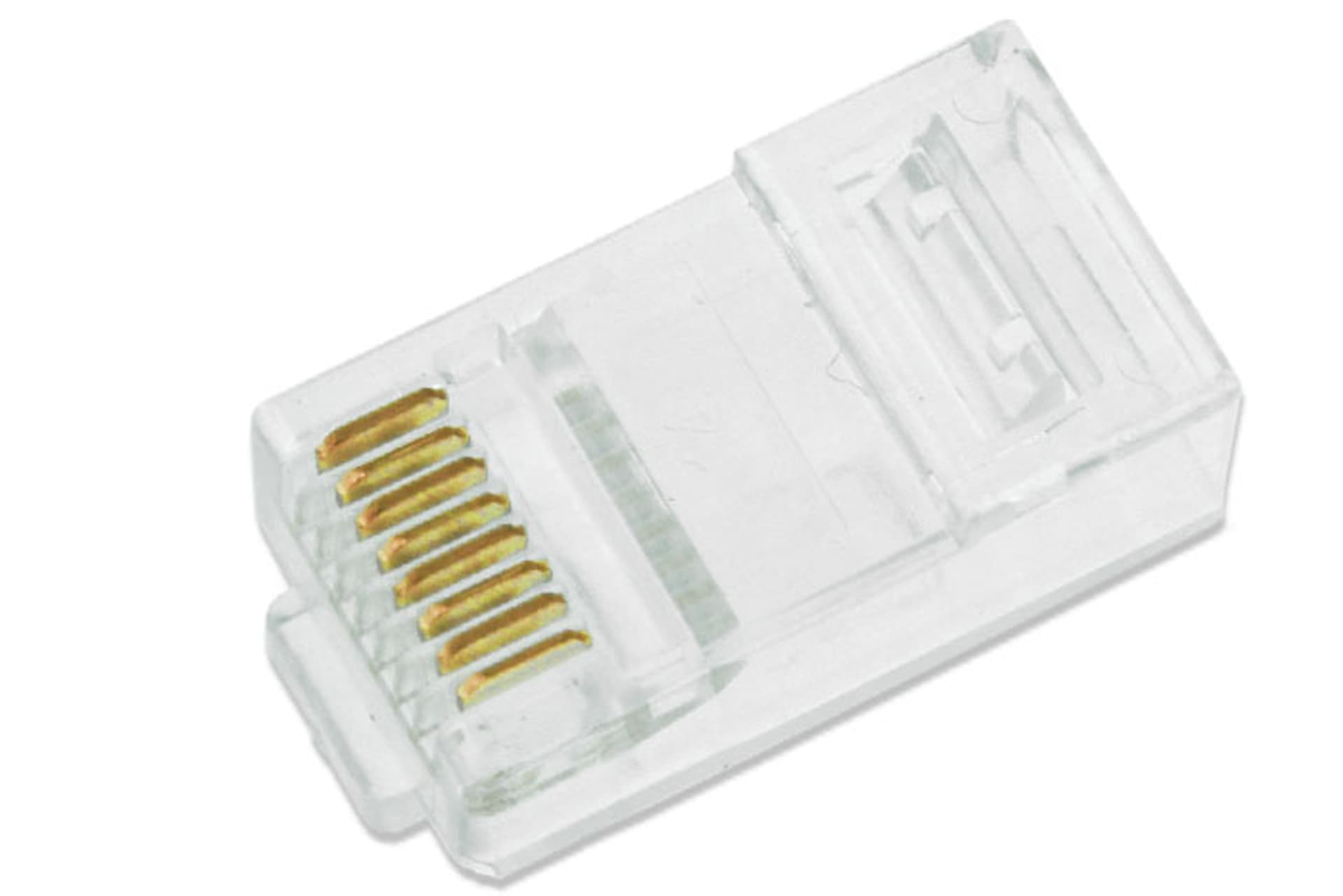 

Wtyk RJ-45 UTP Drut kategorii 6 zaciskany 100 Pack