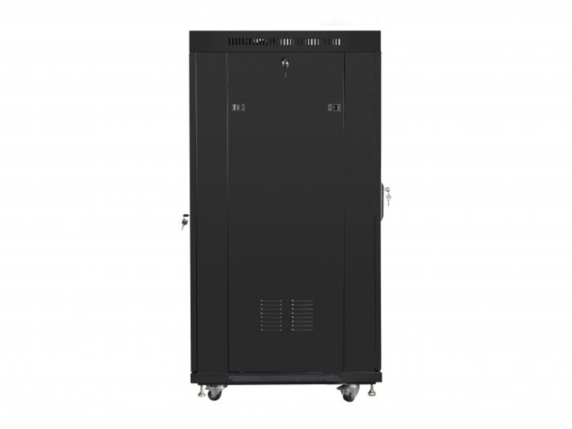 

SZAFA INSTALACYJNA RACK STOJĄCA 19" 22U 800X800 CZARNA DRZWI PERFOROWANE LCD LANBERG (FLAT PACK)