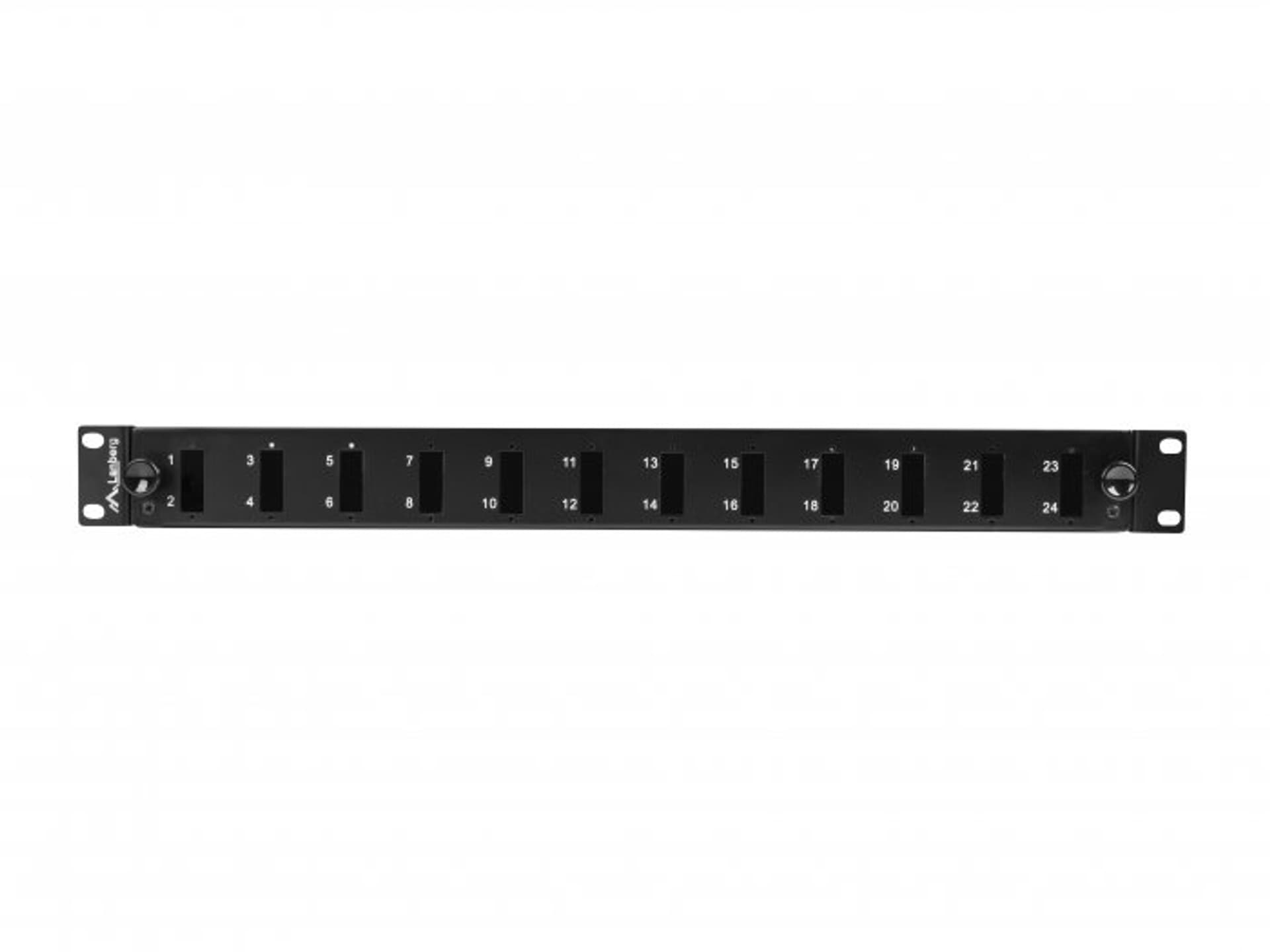 

PRZEŁĄCZNICA ŚWIATŁOWODOWA 12XSC DUPLEX / 12XLC QUAD RACK 19 1U CZARNA + AKCESORIA