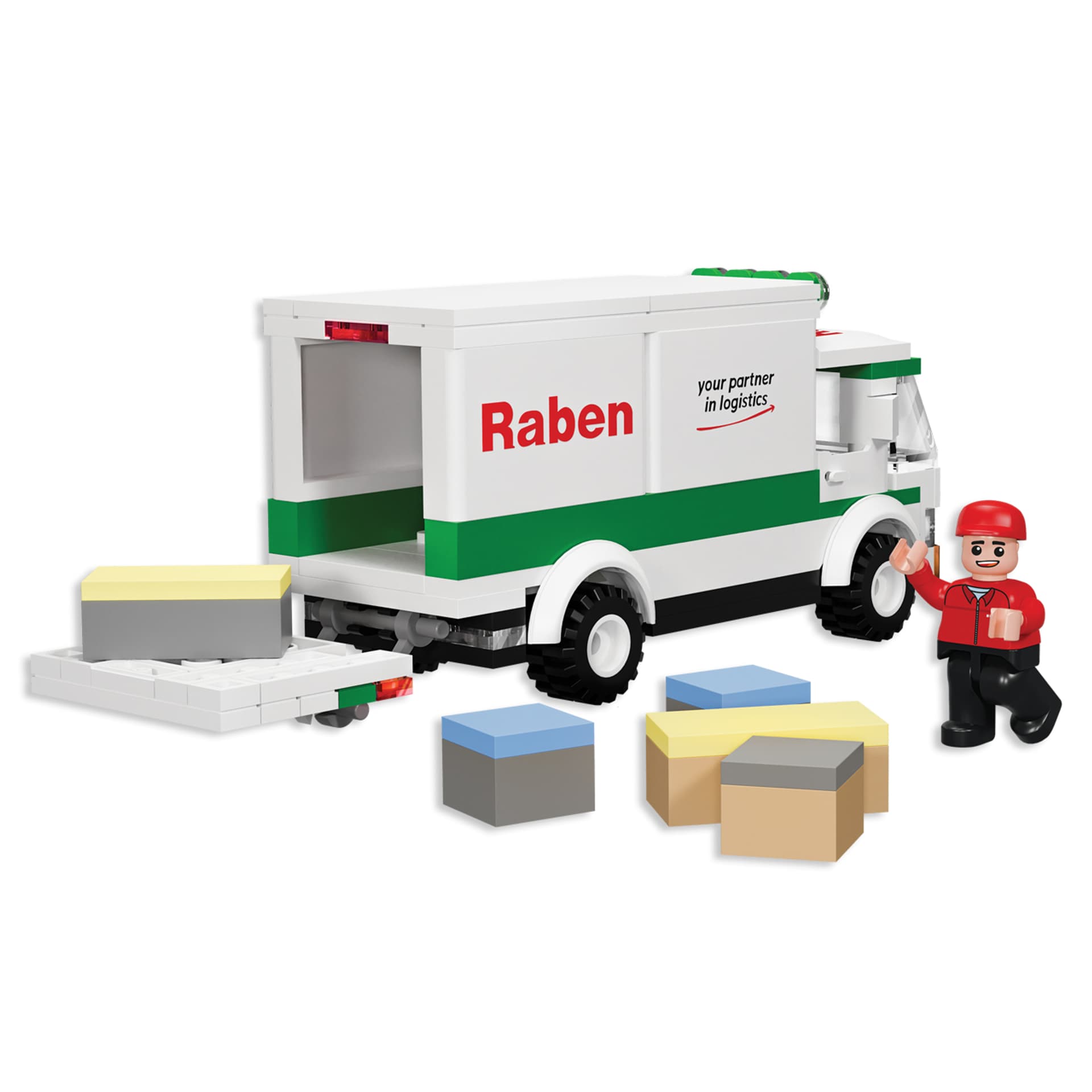 

Klocki Blocki RABEN Small Truck