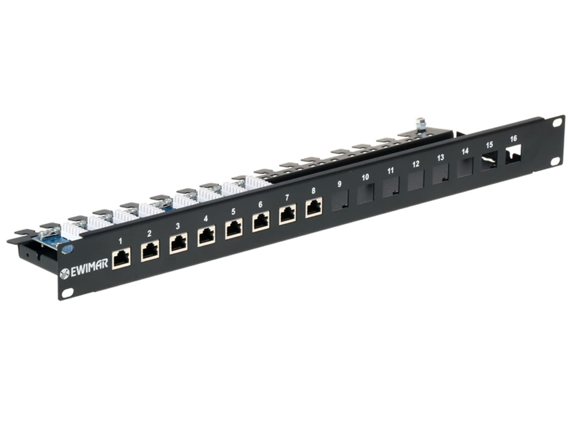 

Zabezpieczenie przepięciowe LAN do kamer IP 8-kanałowe PTU-58R-ECO/PoE z ochroną PoE