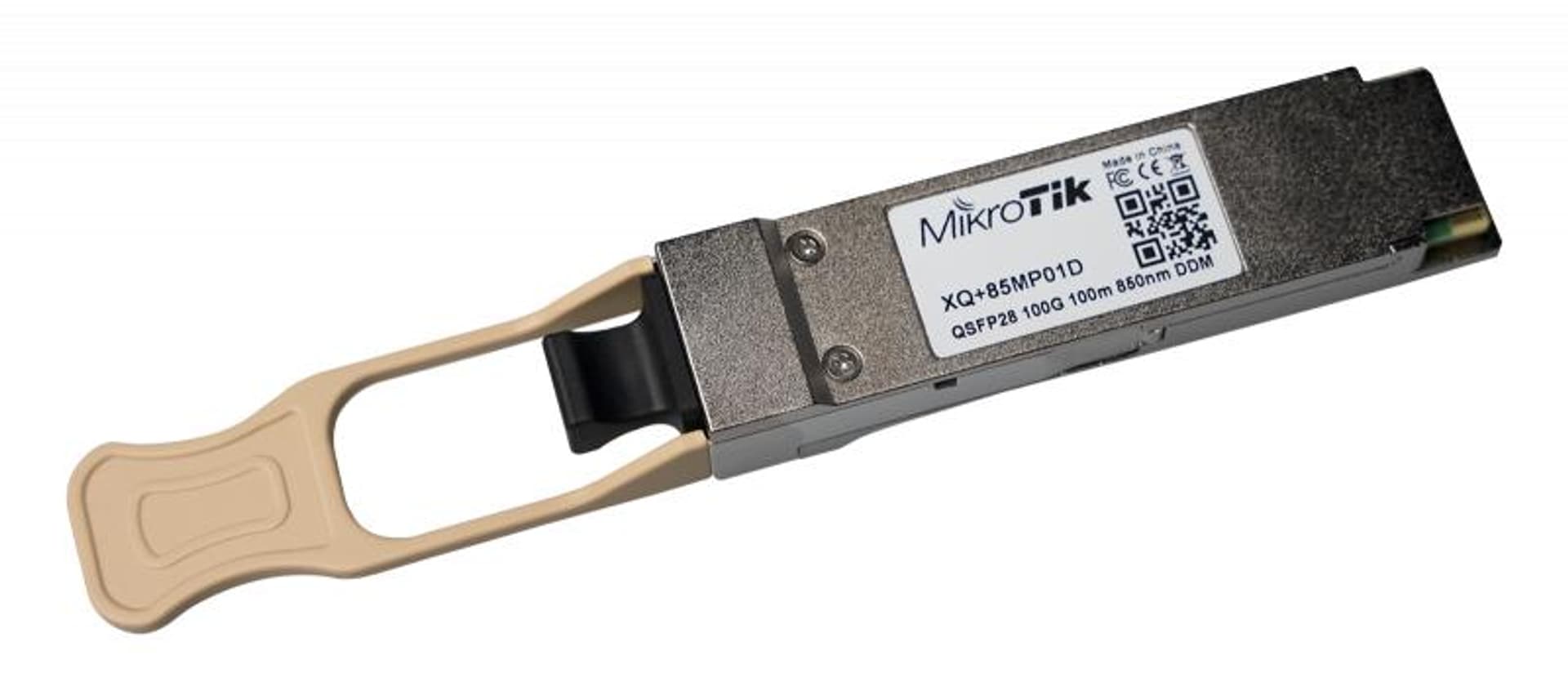 

MikroTik XQ+85MP01D moduł QSFP28, 100 Gb/s, MM, MTP/MTO, 2.4 dBm, 100 m, 850 nm