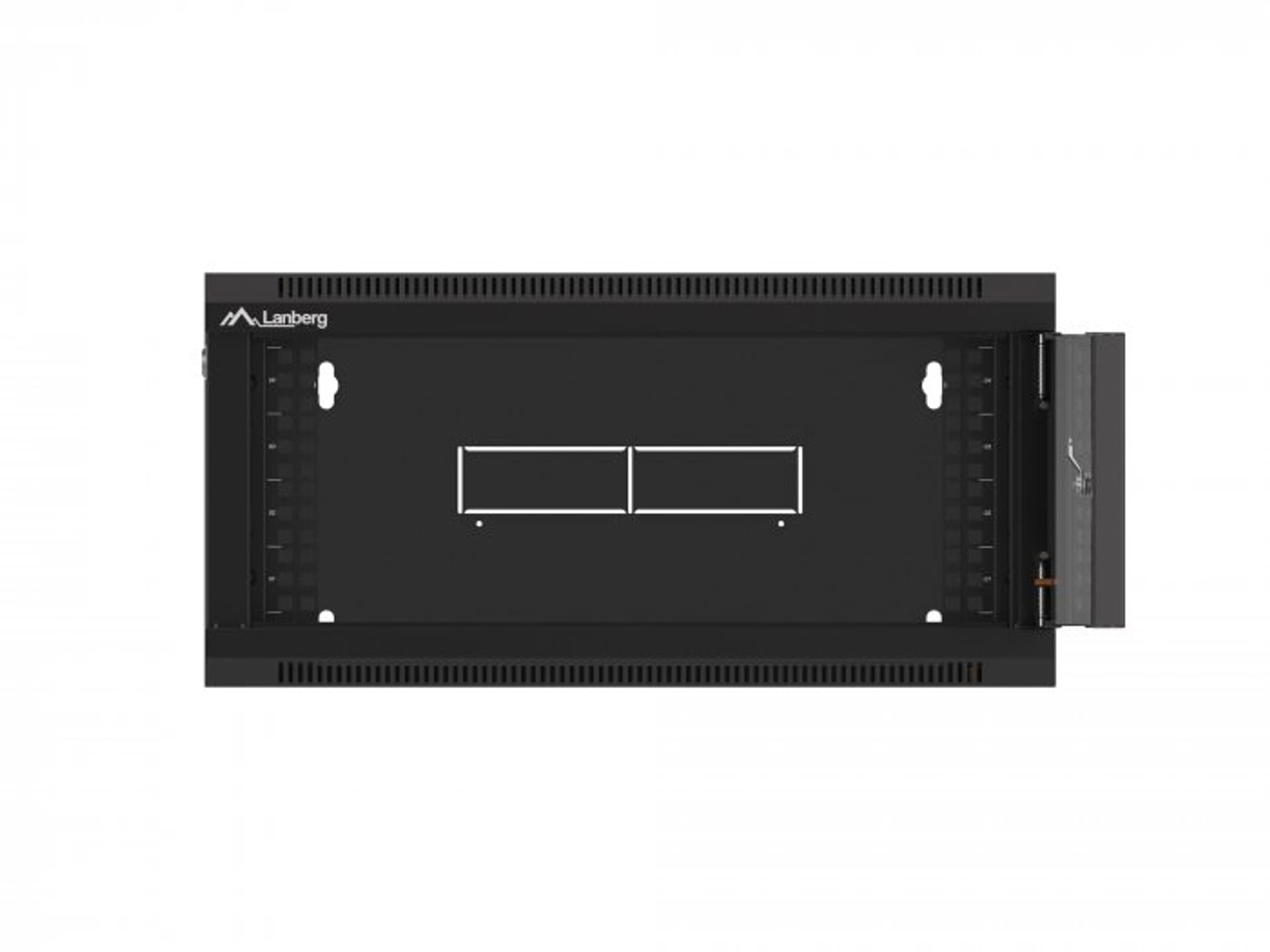 

SZAFA INSTALACYJNA RACK WISZĄCA 19 4U 570X450 SZYBKI MONTAŻ CZARNA LANBERG (FLAT PACK)