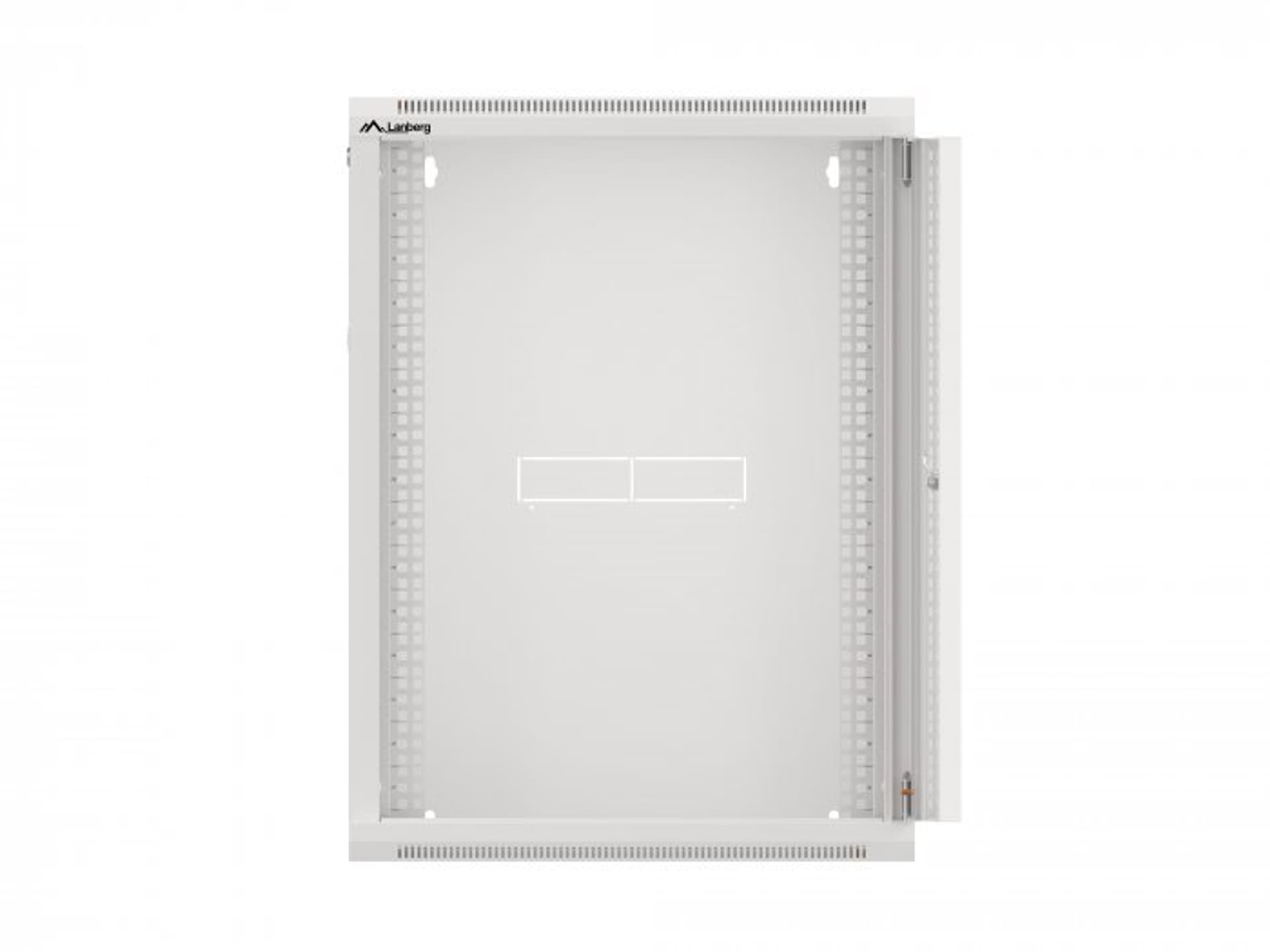 

SZAFA INSTALACYJNA RACK WISZĄCA 19" 15U 570X450 SZYBKI MONTAŻ SZARA LANBERG (FLAT PACK)