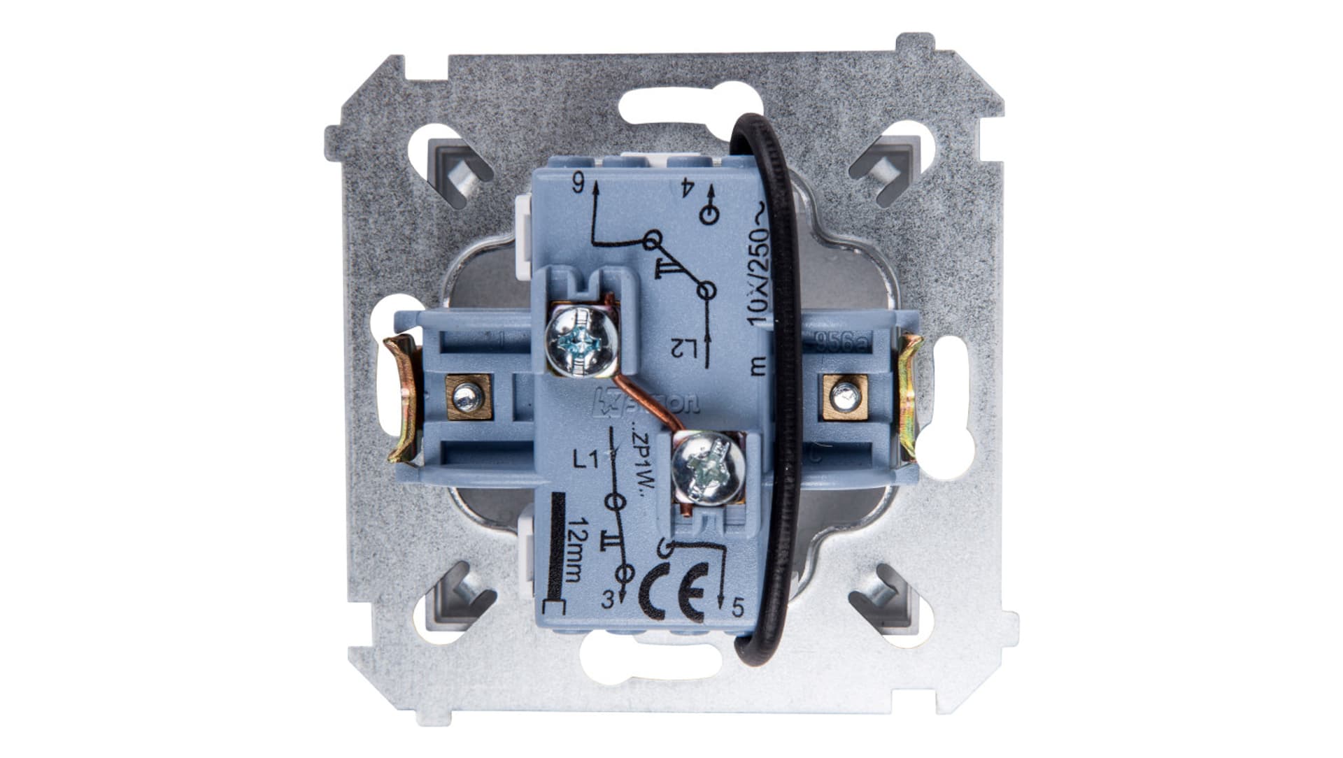 

Simon 54 Przycisk żaluzjowy z blokadą elektryczną srebrny mat DZP1W.01/43