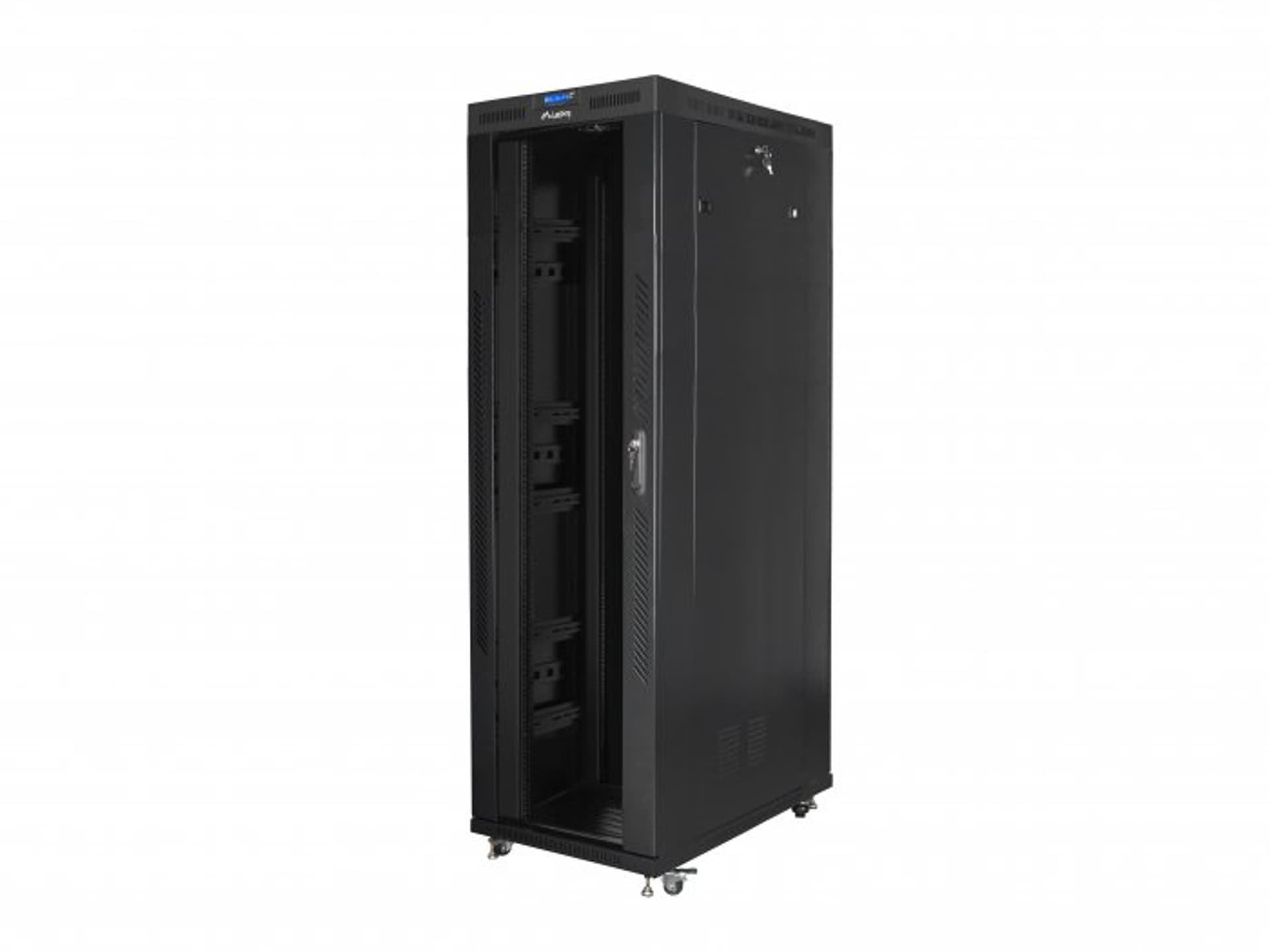 

SZAFA INSTALACYJNA RACK STOJĄCA 19 42U 800X1200 CZARNA DRZWI SZKLANE LCD LANBERG (FLAT PACK)