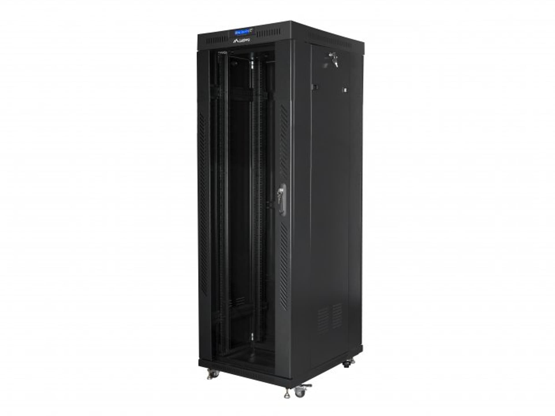 

SZAFA INSTALACYJNA RACK STOJĄCA 19 37U 600X800 CZARNA DRZWI SZKLANE LCD LANBERG (FLAT PACK)