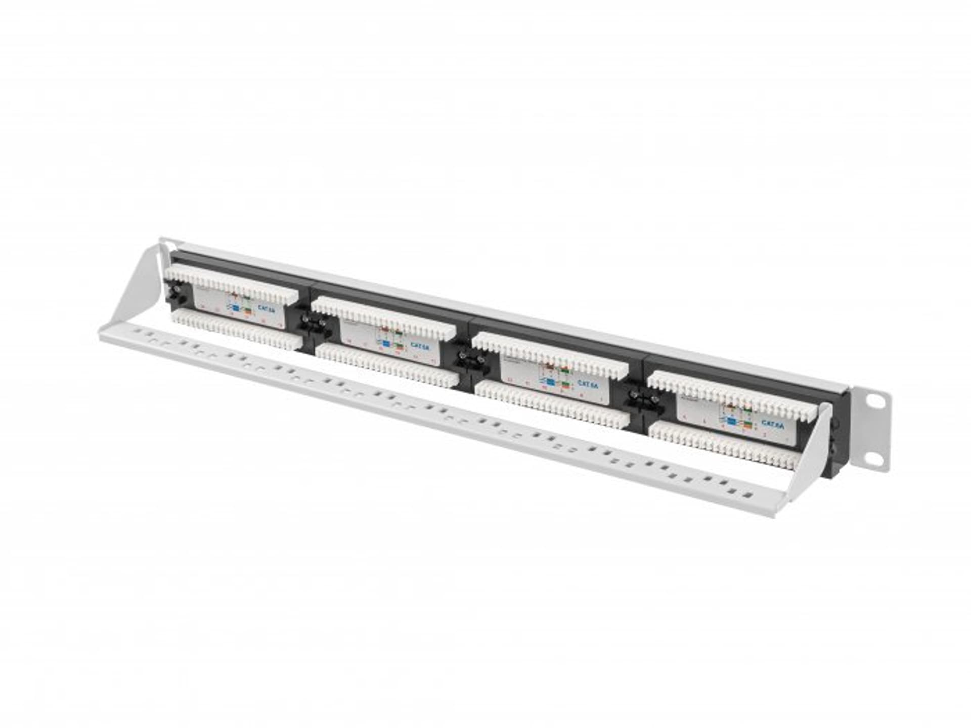 

PATCH PANEL 24 PORT 1U 19” KAT.6A SZARY LANBERG