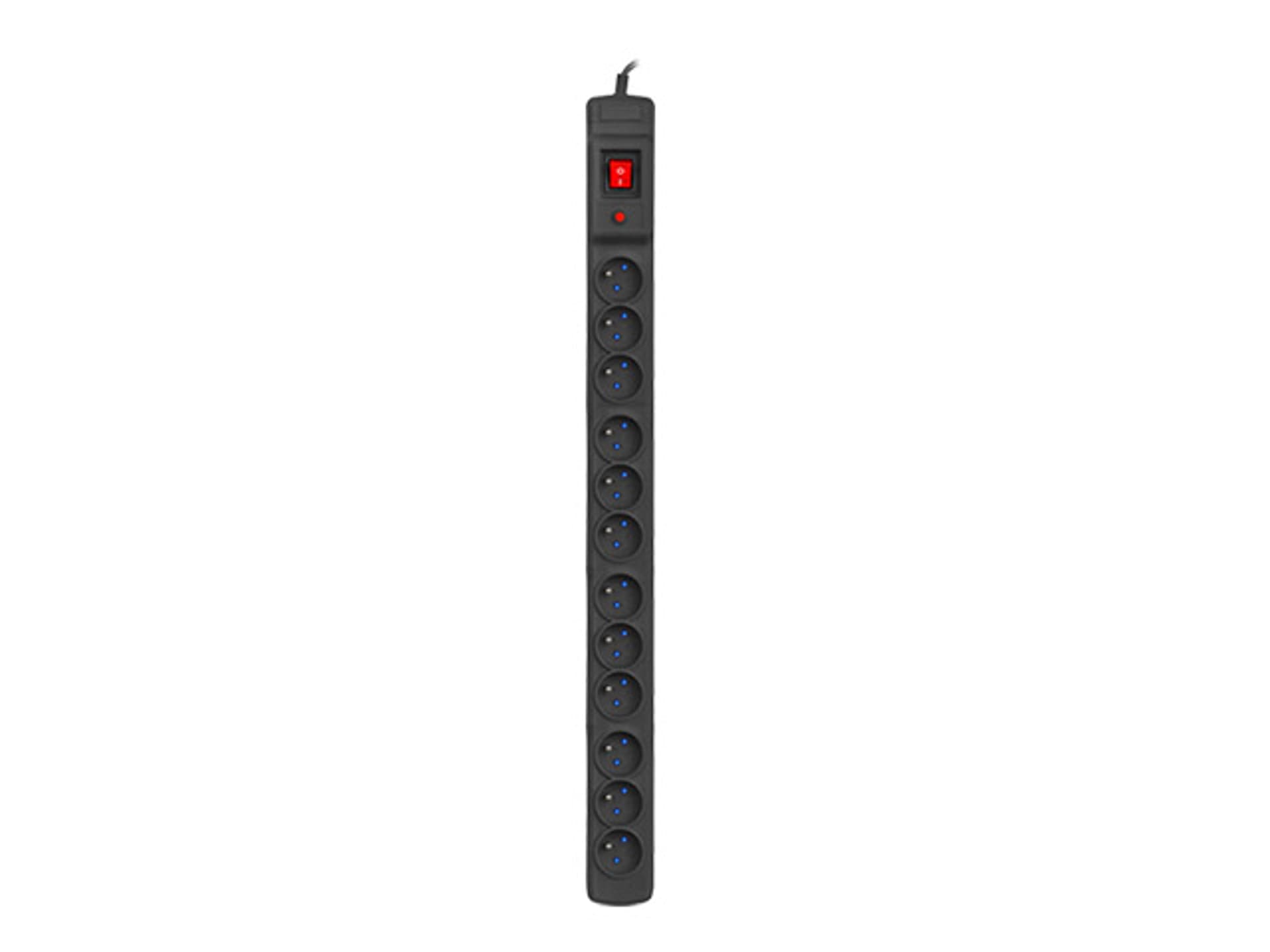 

LISTWA ZASILAJĄCA RACK 19" ARMAC MULTI M12 5M 12X 230V PL MONTAŻ PIONOWY CZARNA