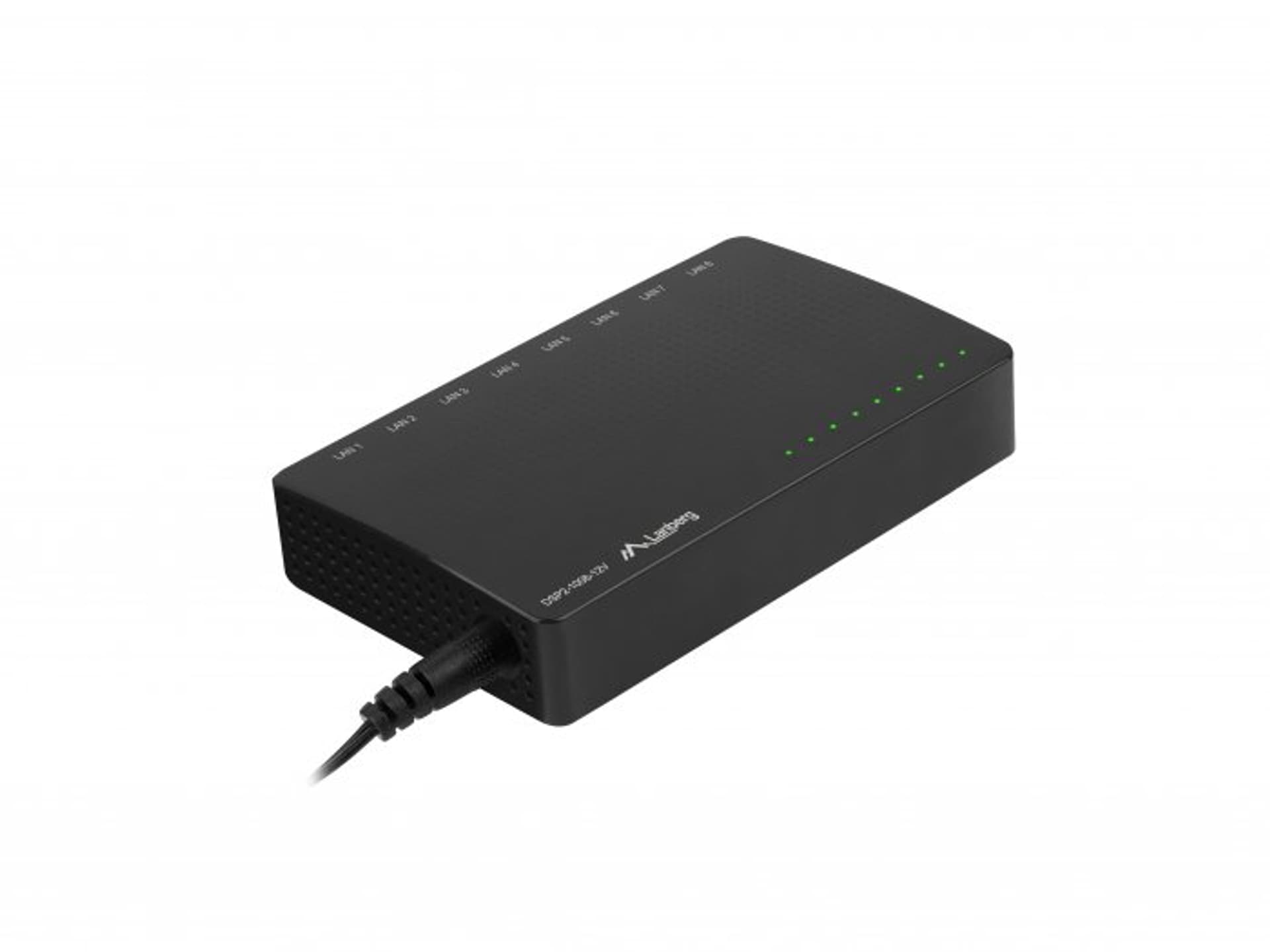 

SWITCH LANBERG DSP2-1008-12V 8X 1GB/S NIEZARZĄDZALNY GIGABIT ETHERNET DESKTOP 12V