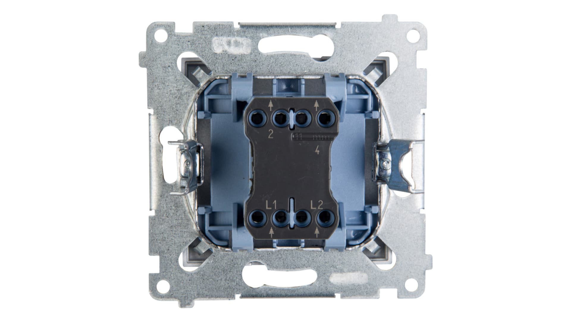 

Simon 54 Łącznik krzyżowy srebrny mat DW7A.01/43