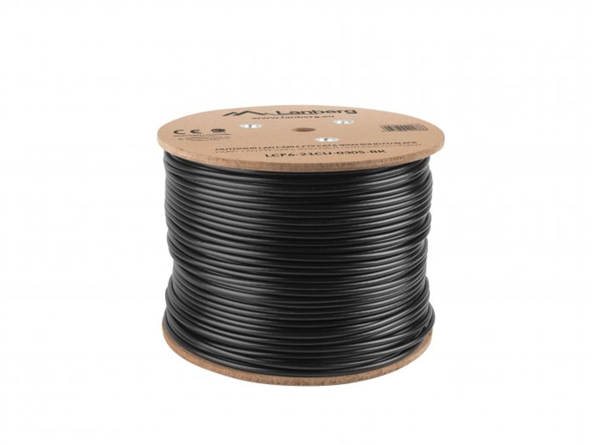 

KABEL LAN FTP KAT.6 305M DRUT OUTDOOR CU CZARNY FLUKE PASSED LANBERG