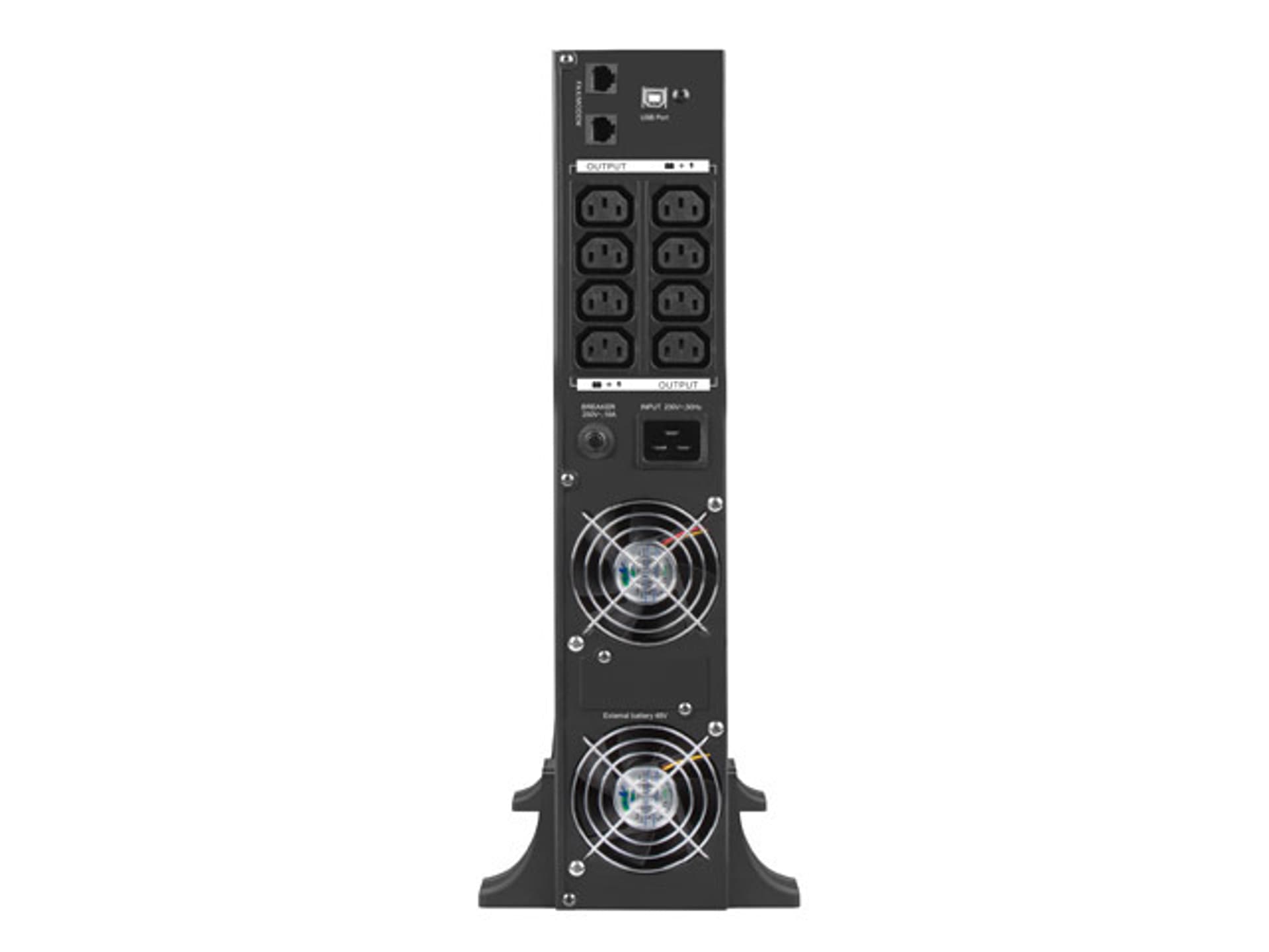 

UPS RACK ARMAC R/3000I/PSW LINE-INTERACTIVE 3000VA 8X IEC C13 LCD PURE SINE WAVE 2U METALOWA OBUDOWA