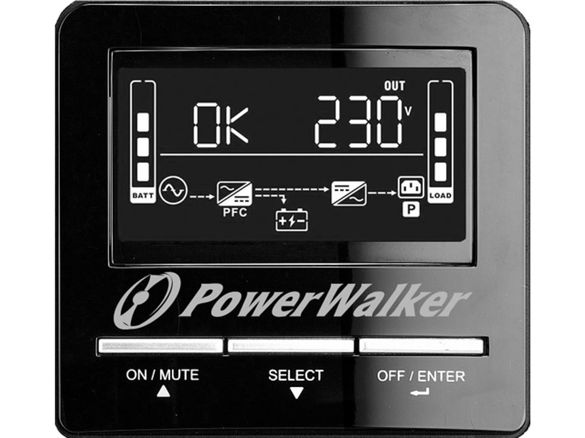

UPS POWERWALKER VI 1100 CW FR LINE-INTERACTIVE 1100VA 3X 230V PL USB-B RS-232 LCD EPO
