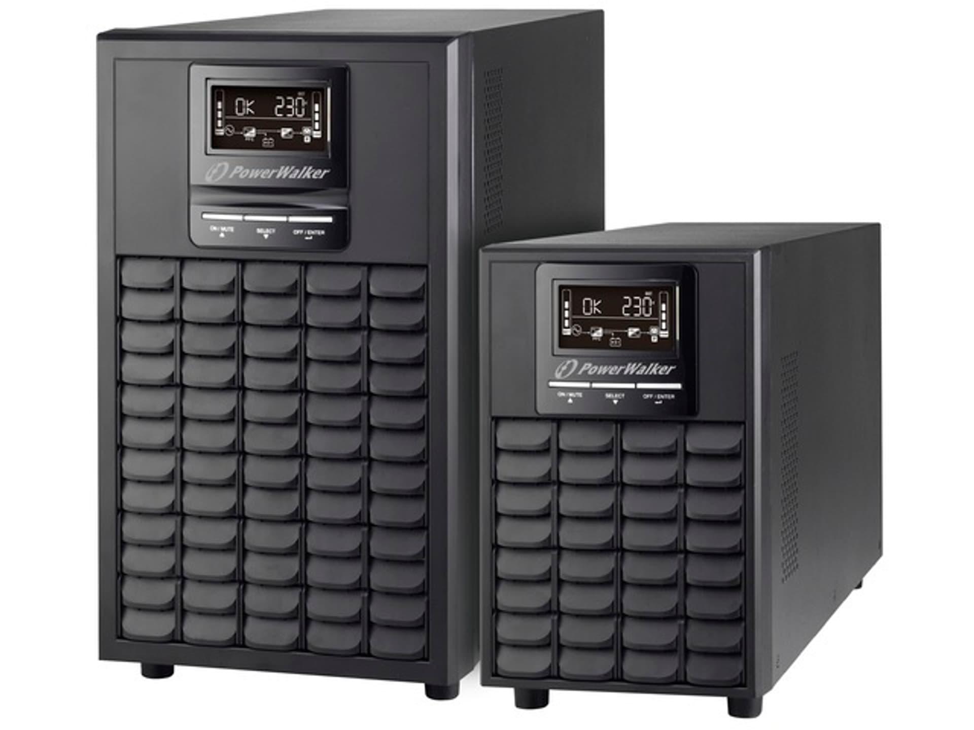 

UPS POWERWALKER VFI 3000 CG PF1 ON-LINE 3000VA 8X IEC C13 USB-B RS-232 1/1 FAZY TOWER EPO